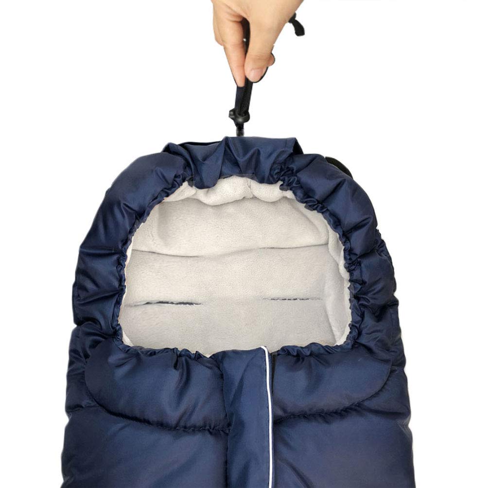 Cozy Toe Winter Tour Waterproof Sleep Sack for Toddlers,Universal Footmuff for Stroller,Multi-Functional Stroller Bunting Bag Blanket,6-36M Baby Use
