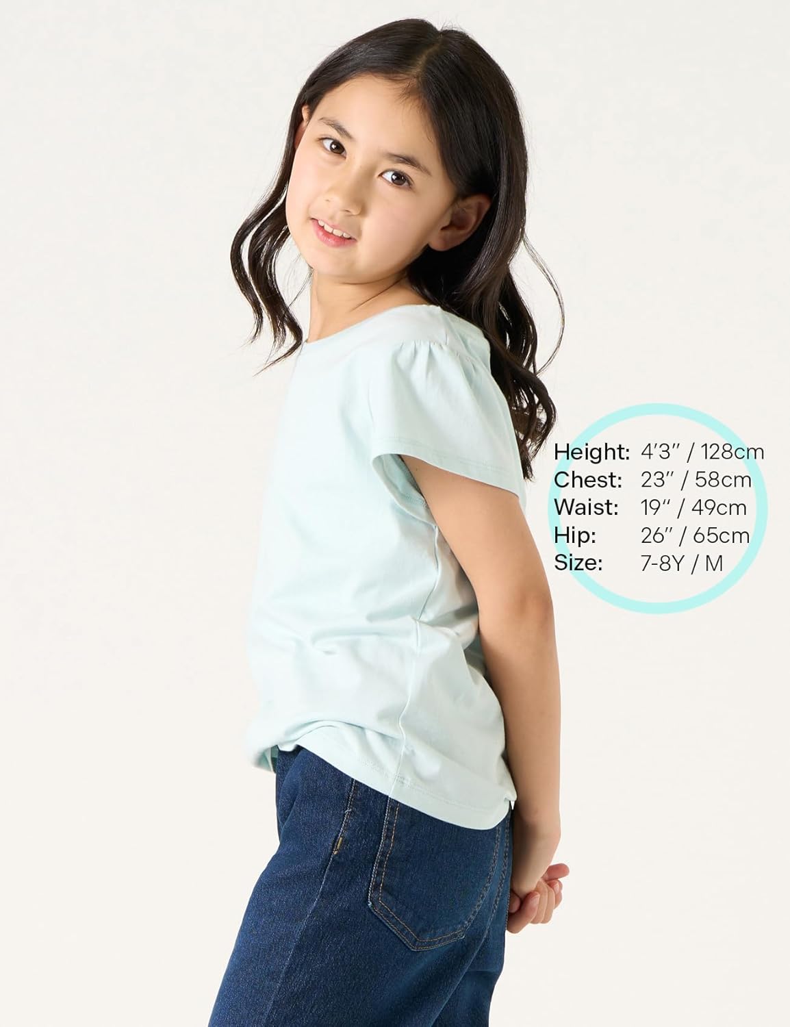 LAPASA Kids T-Shirts Short Sleeve (4 Pack) 100% Cotton Plain Top Tees Boy & Girl Unisex Toddler Children Tie Dye Summer K01