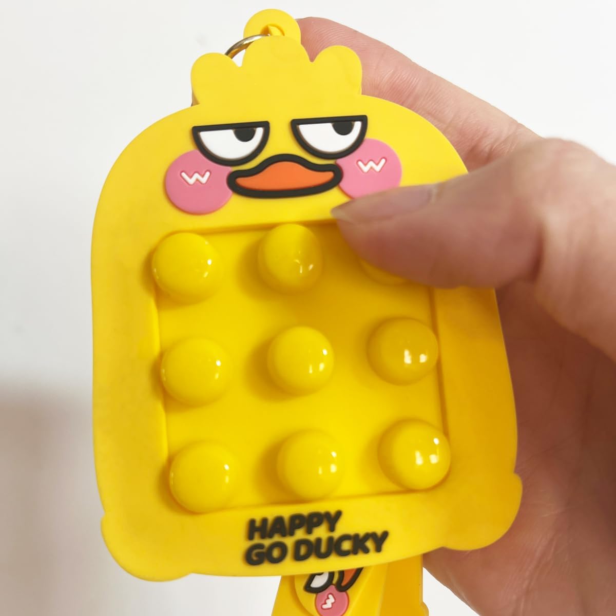 Stress Relief Duck Pop Fidget Toy,Adult Stress Reduction Toy, Fingertips Sensory Toy for ADHD, Autism, Office Relaxation, Anxiety, Stuffer, Portable (C-Stress Relief Toy)