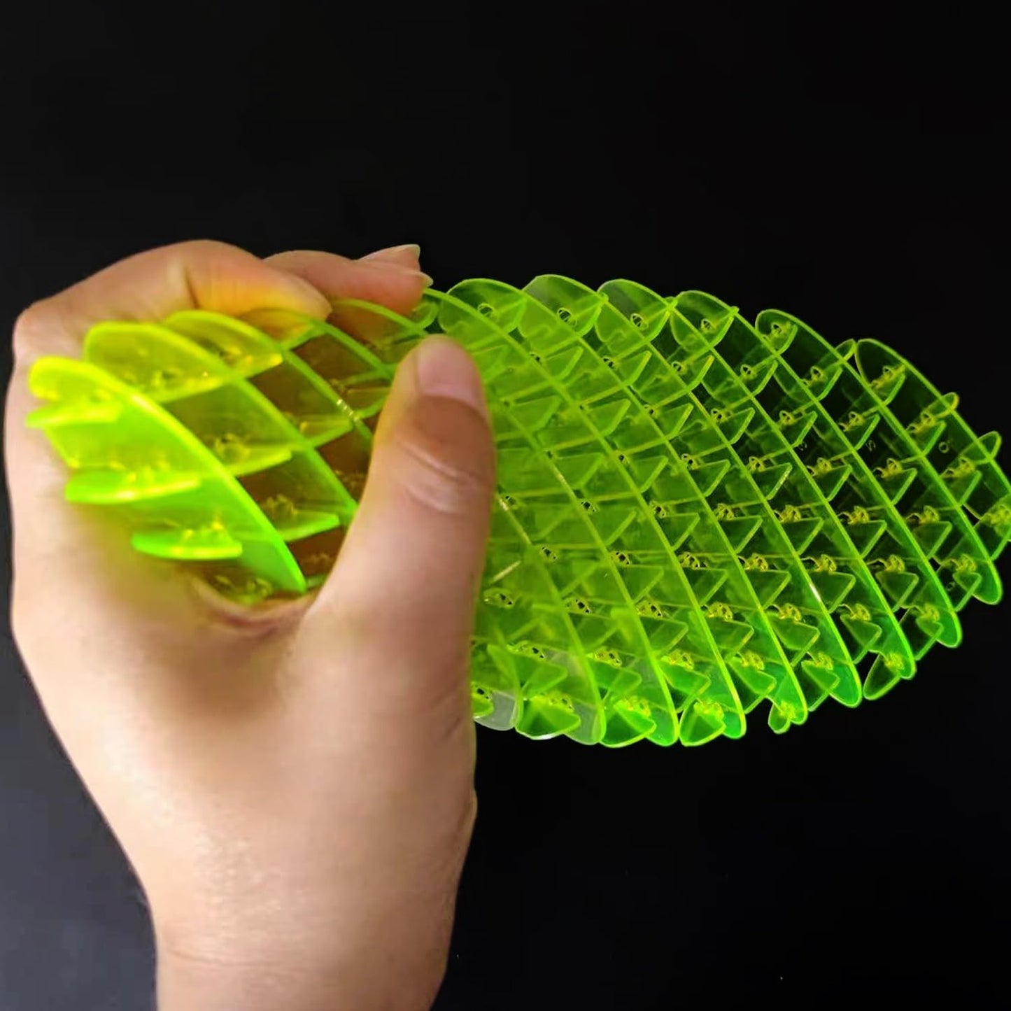 2P Fidget Worm Toy｜Sensory Slug Fidget Toy｜ Fidget Toy for Kids&Adults｜ Quiet EDC Resistance Fidget Toy ｜Funny Pocket Fidget Toy｜Sensory Stress Anxiety Relief Toys (Small)