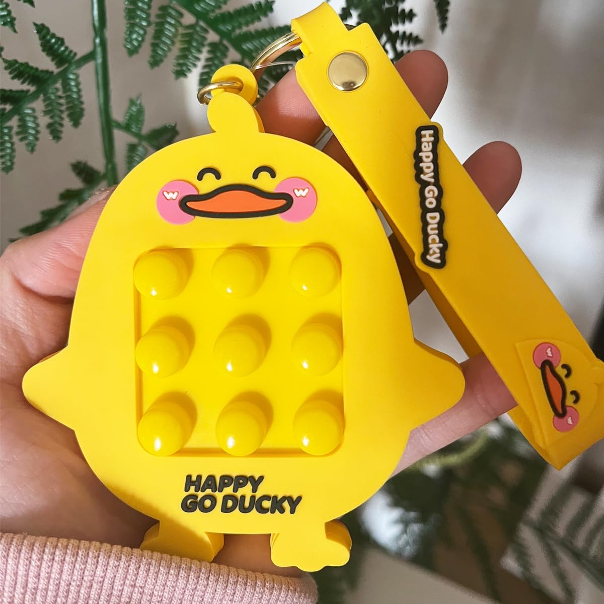 Stress Relief Pop Fidget Duck Toy,Adult Stress Reduction Toy, Fingertips Sensory Toy for ADHD, Autism, Anxiety, Office Relaxation, Holiday Gift Stuffer(A-Stress Relief Toy)