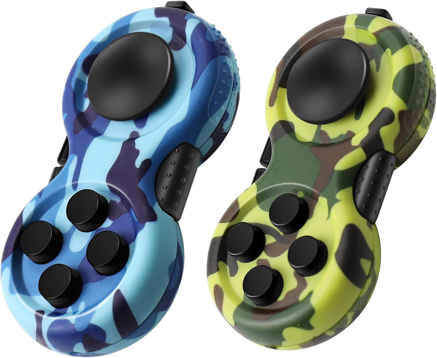 WTYCD Original Fidget Toy Game, Rubberized classical Controller Fidget Concentration Toy with 8-Fidget Functions and Lanyard - Excellent for Relieving Stress and Anxiety