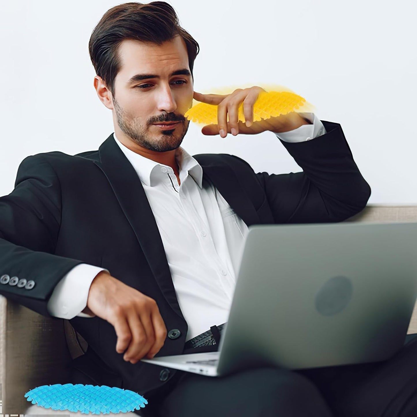 Fidget Worm Toy,3pcs Worm Big Fidget Toys Adults and Kids, Funny Stretchy Sensory Stress Toys, Fidget Sensory Squeeze Toys, Relieves Stress and Anxiety Finger Toys for Kids with Autism ADHD