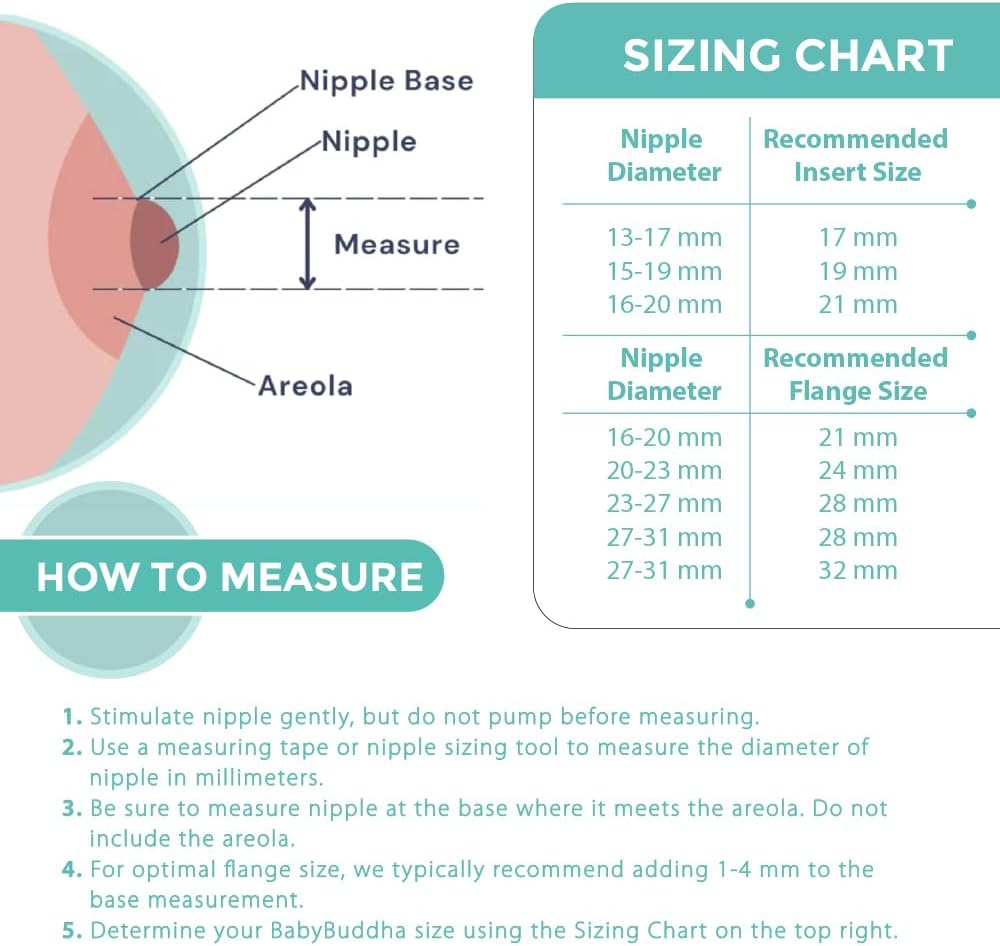 BabyBuddha Hands Free Milk Collection Cups for Breast Pump, 8 Fl Oz Each, Wearable Breastmilk Containers, Compatible with BabyBuddha Pump, Spill Resistant Design, Small Flange 22 to 24mm, 2 Pack