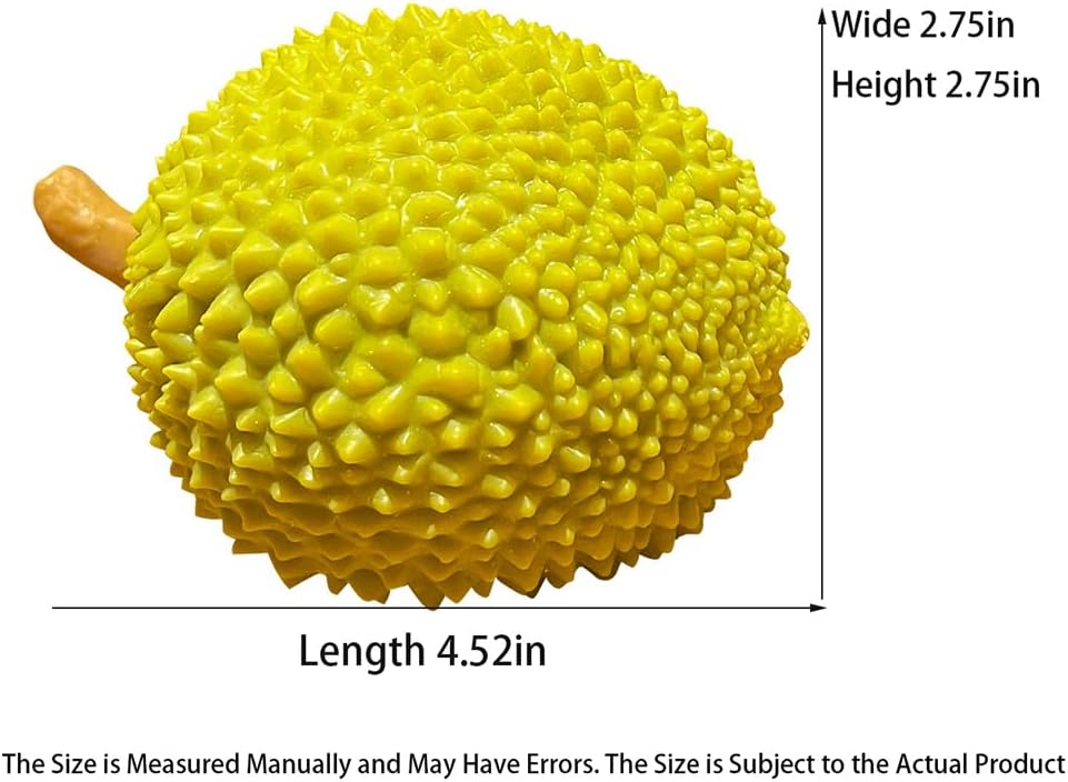 Simulated Durian Sensory Toy, Chronic Rebound Decompression Toy, Suitable as a Perfect Squeezing Game Companion for Children and Adults