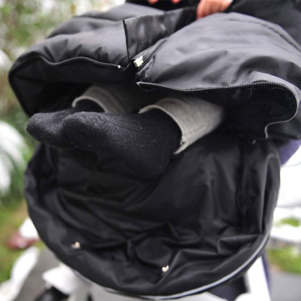 Go 3-Seasons Water Repellent Stroller Footmuff, Baby Cozy Toe Pushchair Sleeping Bag Toddler,Winter Outdoor Tour Stroller Bunting Bag