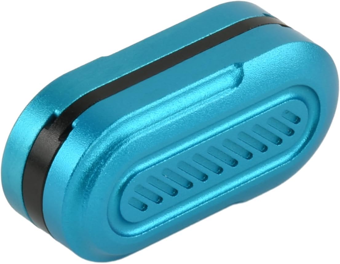 Fidget Toys Adults Metal Fidget Slider EDC Fidget Toys Magnet Fidget Stress Relief ADHD Toys Desk Toys for Office for Adults(Mini Fidget Slider Blue)