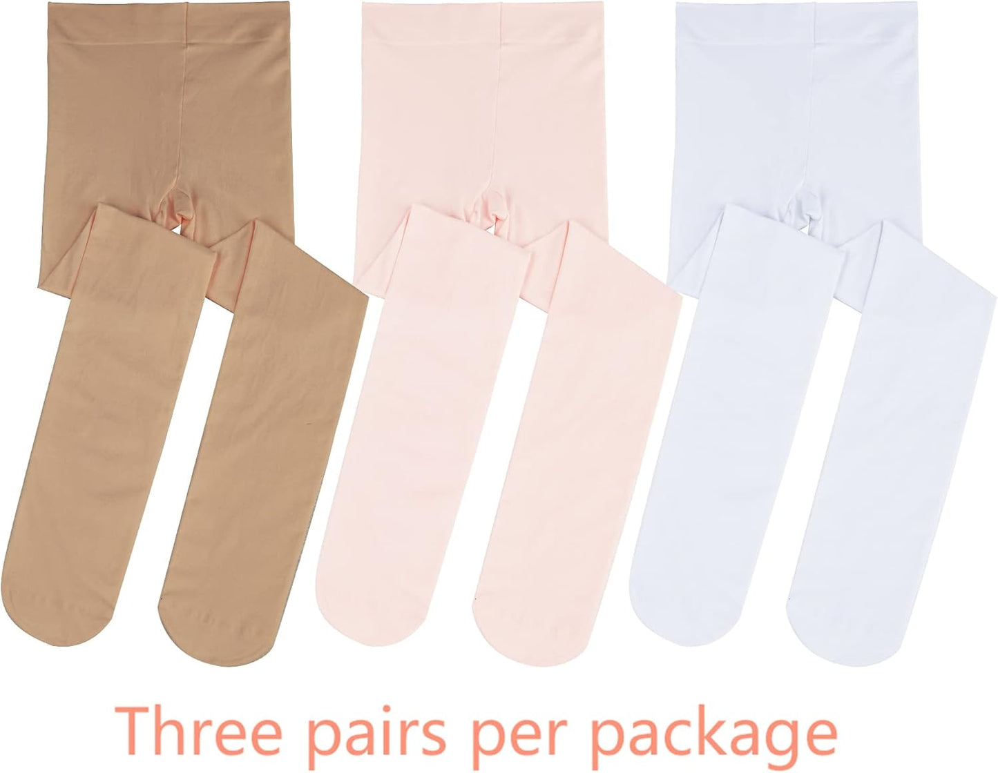 Stelle Girls' Ultra Soft Pro Dance Tight/Ballet Footed Tight (Toddler/Little Kid/Big Kid)