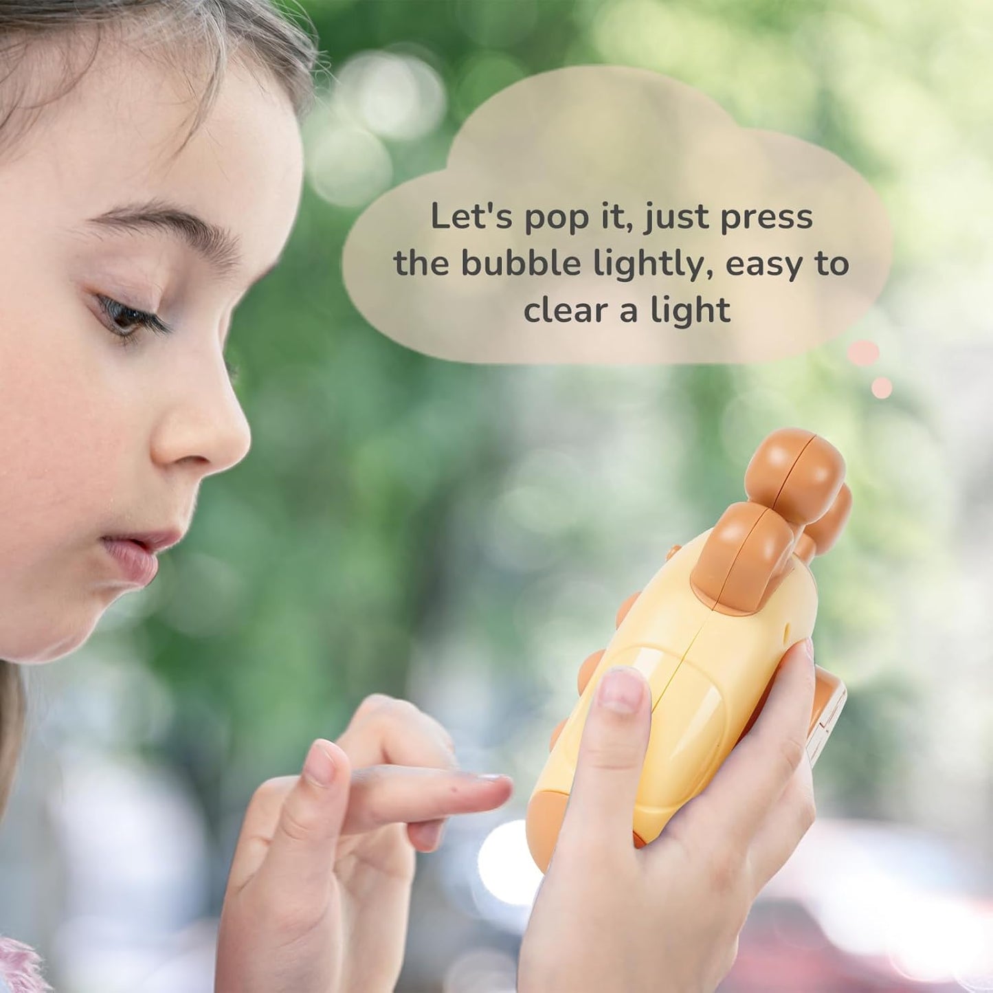 Fast Push Game, Stocking Stuffers for Kids 8-12, Fidget Toys for Kids, Fast Push Bubble Game, Pop Game It Fidget Sensory Toys, Christmas Birthday Gifts for 3-12 Year Old Girls Boys (Coffee Deer)