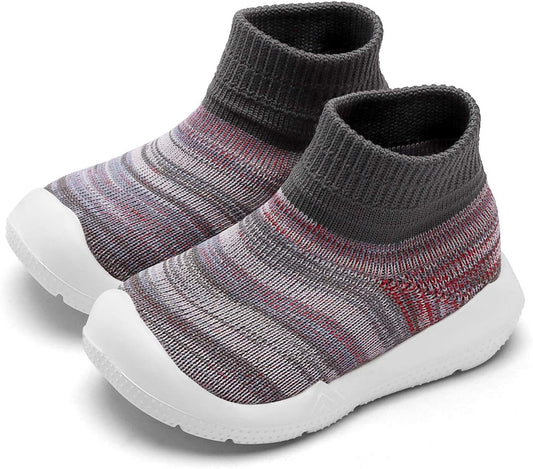 Engtoy Baby Shoes & Socks - Non-Slip Breathable Slippers with Soft Rubber Sole - Baby Boys & Girls Slip On Sneakers