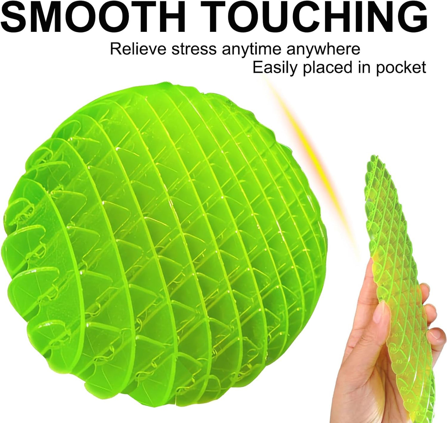 Fidget Worm Toy, Sensory Slug Fidget Toy, Resistance Fidget Toys Sensory Stress Anxiety Relief Toys, Stress Relief Toy, Power Your Fun for Adults and Kids (L-4.72inch)