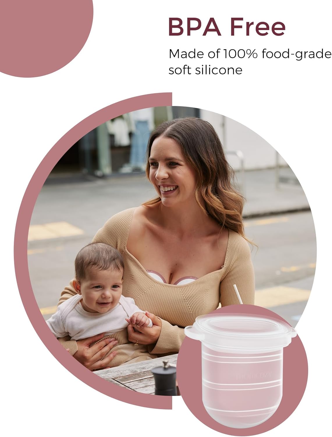 Momcozy Mobile Style | M6 Diaphragm, Original Mobile Style | M6 Breast Pump Replacement Accessories, 2PCS