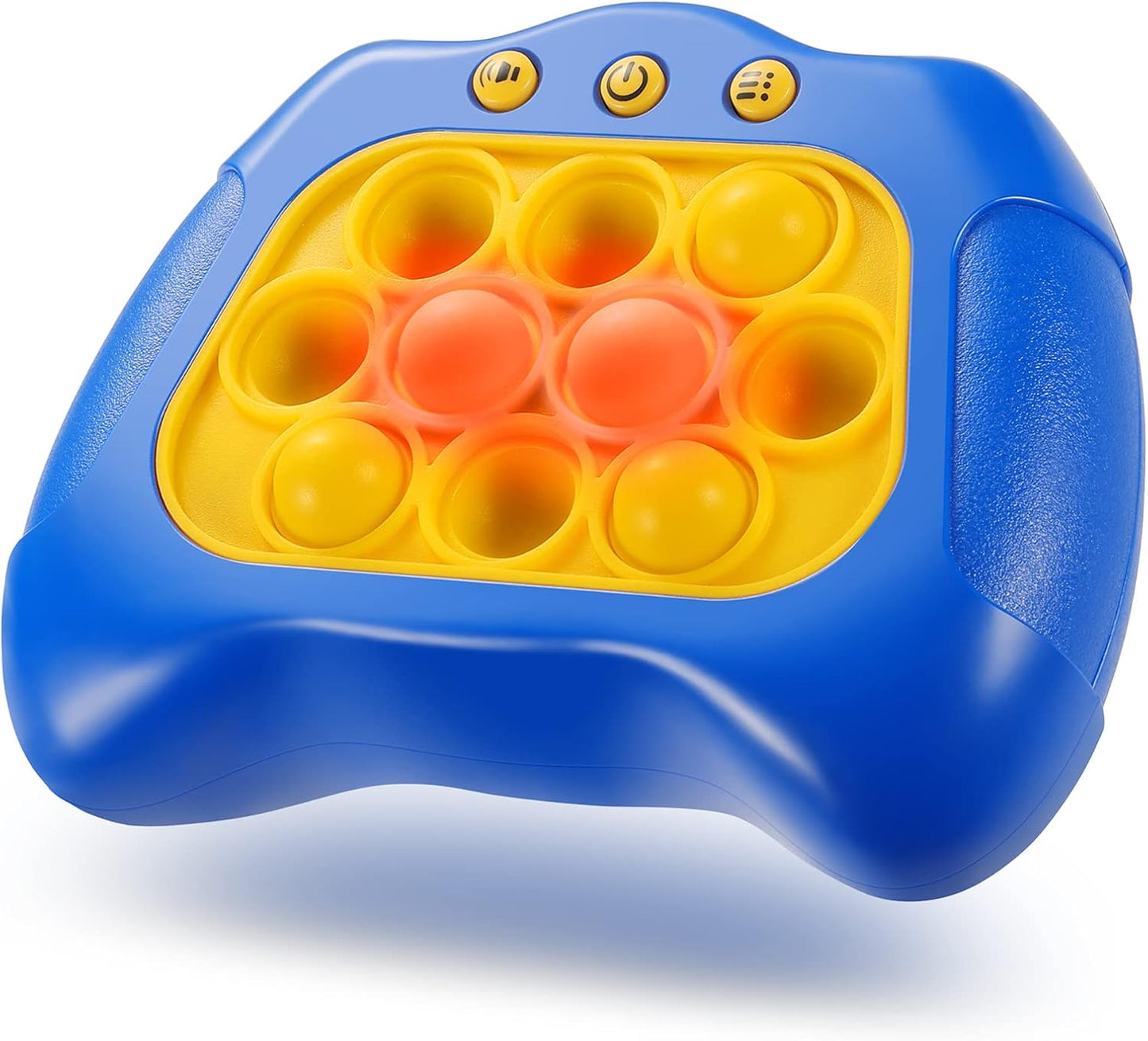 Quick Push Game Console ,4 Modes Games, A Toy Game Machine That Exercises Reaction Ability and Improves Concentration |Teens Boys & Girls Ages 3-12 Years Old & Up (Blue)