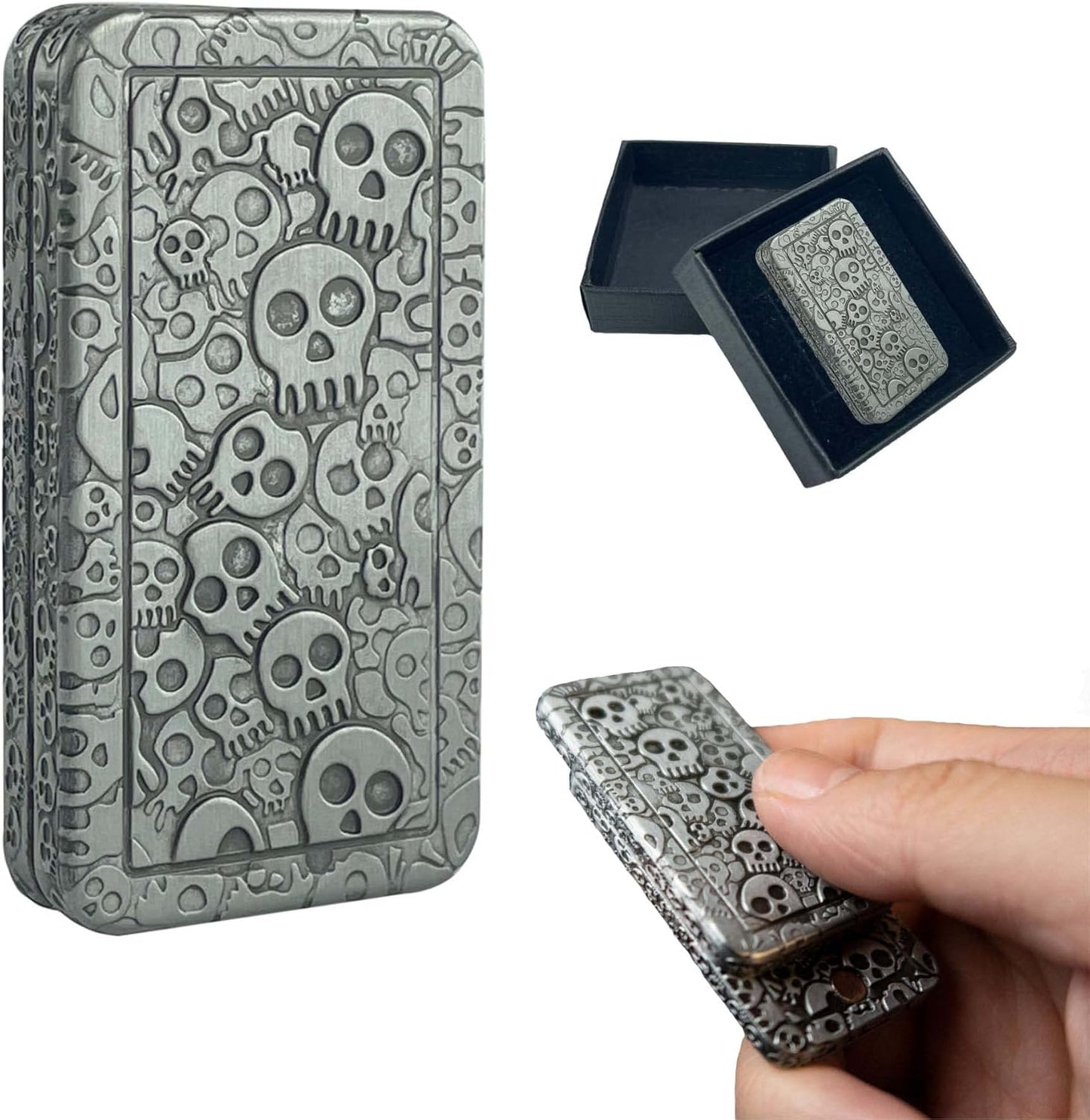 Fidget Slider Metal Fidget Toys for Adults Haptic Slider EDC Haptic Fidget Haptic Coin Stress Relief Birthday Gift for Men…