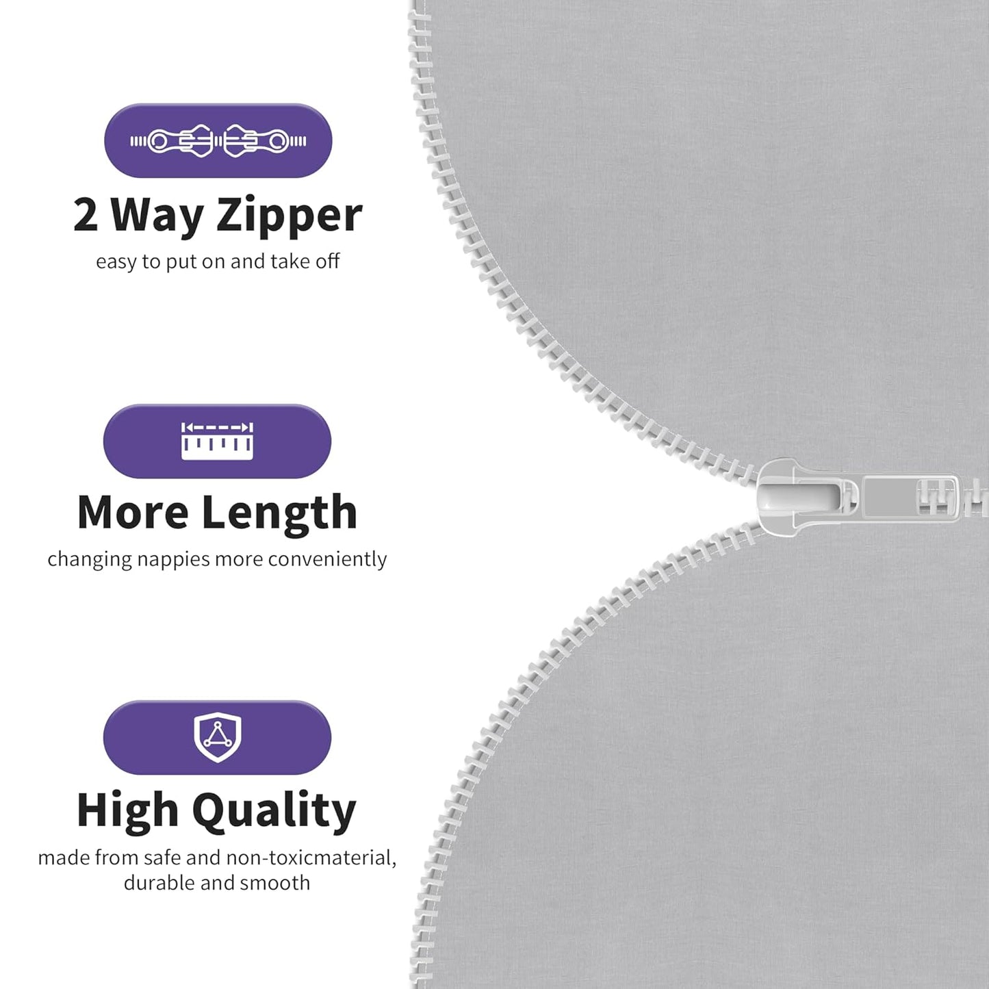 PuppyPaws Baby Sleep Sack, Transition Swaddle, Sleep Sack 9-15 Months, Wearable Blanket Baby with 2-Way Zipper, Swaddles for Newborns Summer, 95% Rayon derived from Bamboo, 5% Spandex