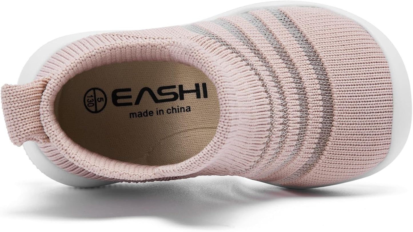 Engtoy Baby Shoes & Socks - Non-Slip Breathable Slippers with Soft Rubber Sole - Baby Boys & Girls Slip On Sneakers
