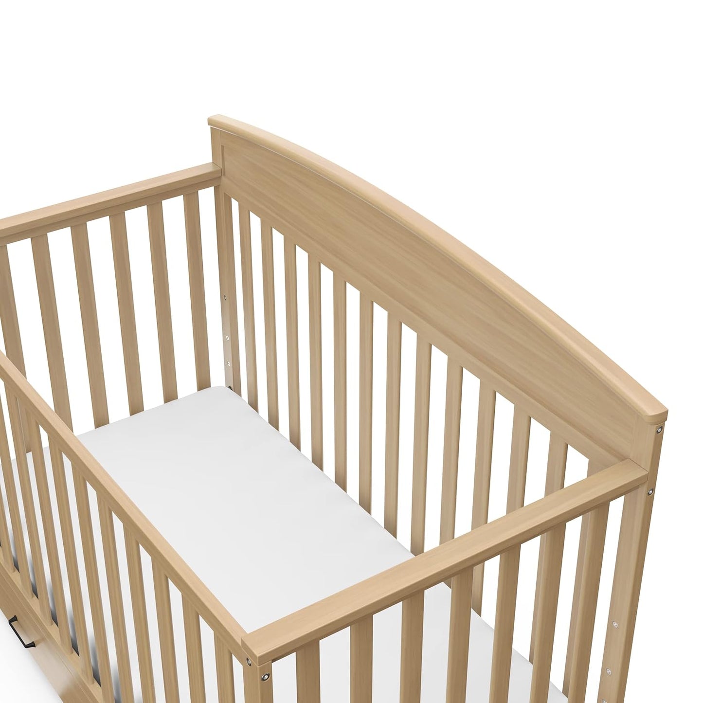 Graco Benton 5-In-1 Convertible Crib With Drawer (Driftwood) - Converts From Baby Crib To Toddler Bed, Daybed And Full-Size Bed, Fits Standard Full-Size Crib Mattress, Adjustable Mattress Support Base