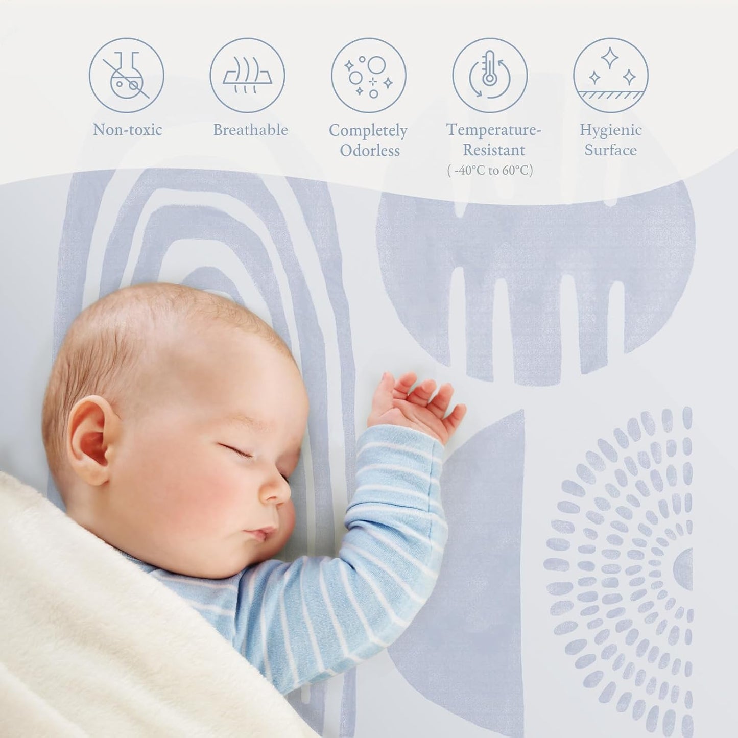 Super 1 Inch Thick Premium Quality Exercise & Baby Foam Play Mats - Expandable & Large Non-Toxic Odorless Floor Mat - 6 Tiles Spacious 6x4ft - Peel-Resistant - Foggy Gray