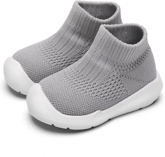 Engtoy Baby Shoes & Socks - Non-Slip Breathable Slippers with Soft Rubber Sole - Baby Boys & Girls Slip On Sneakers