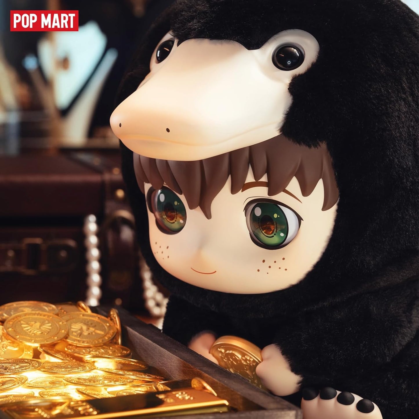 POP MART Harry Potter PVC Stuffed Toy Niffler Figurine, for for Mordern Home Décor, Collectible Art Toy