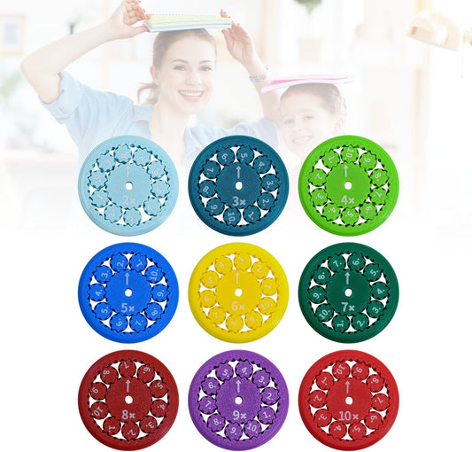 Math Fidget Spinners Educational Math Fact Fidget Spinners Learn Division & Multiplication Early Learning Education Toys