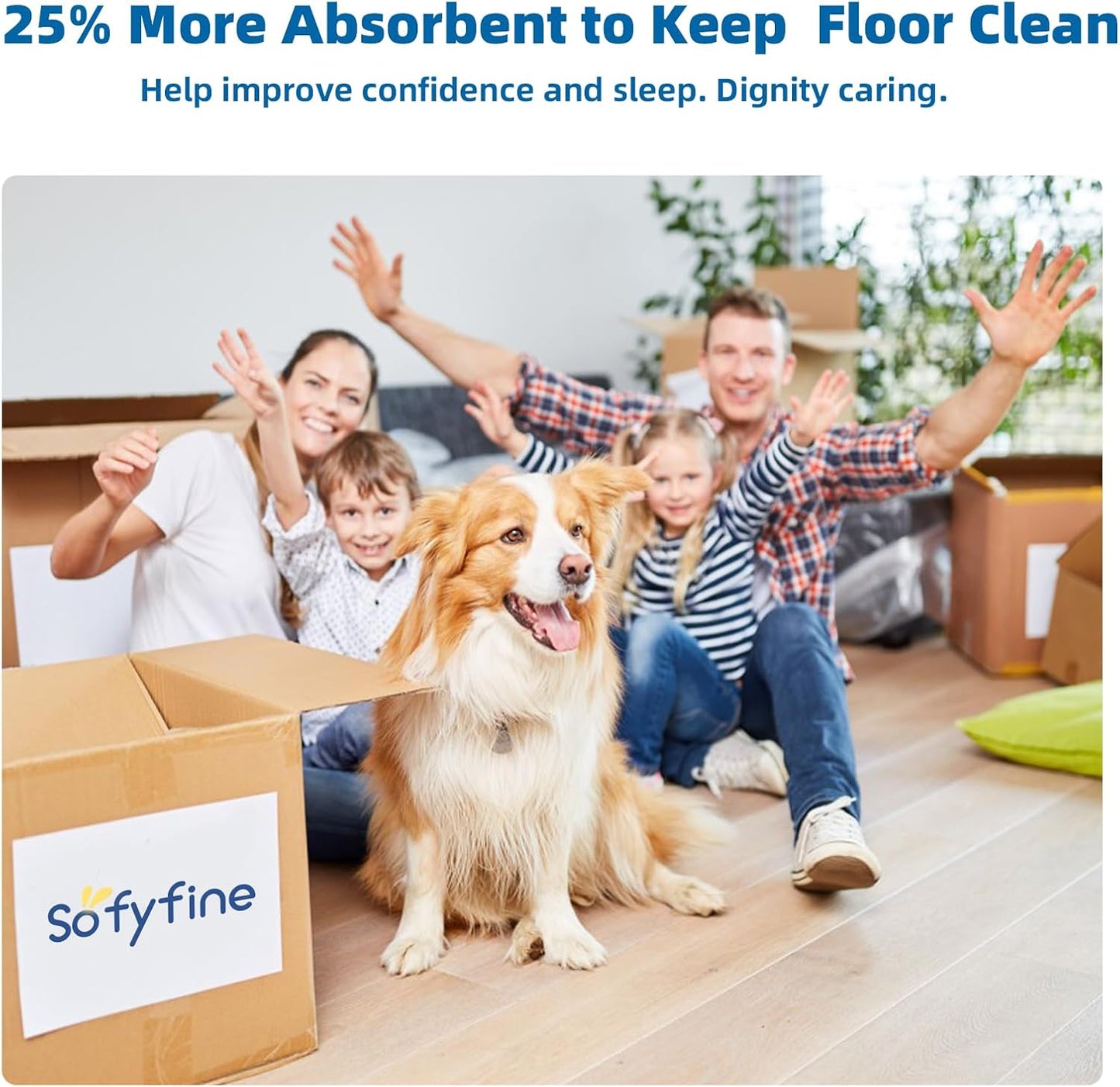 150 Count Disposable Beds Pads,23"x36" Waterproof Adults Incontinence Chucks Underpads,Absorbent Leakproof Pee Pads for Kids,Elderly,Extra Large Dog Puppy Training Pad, Baby Changing Liner