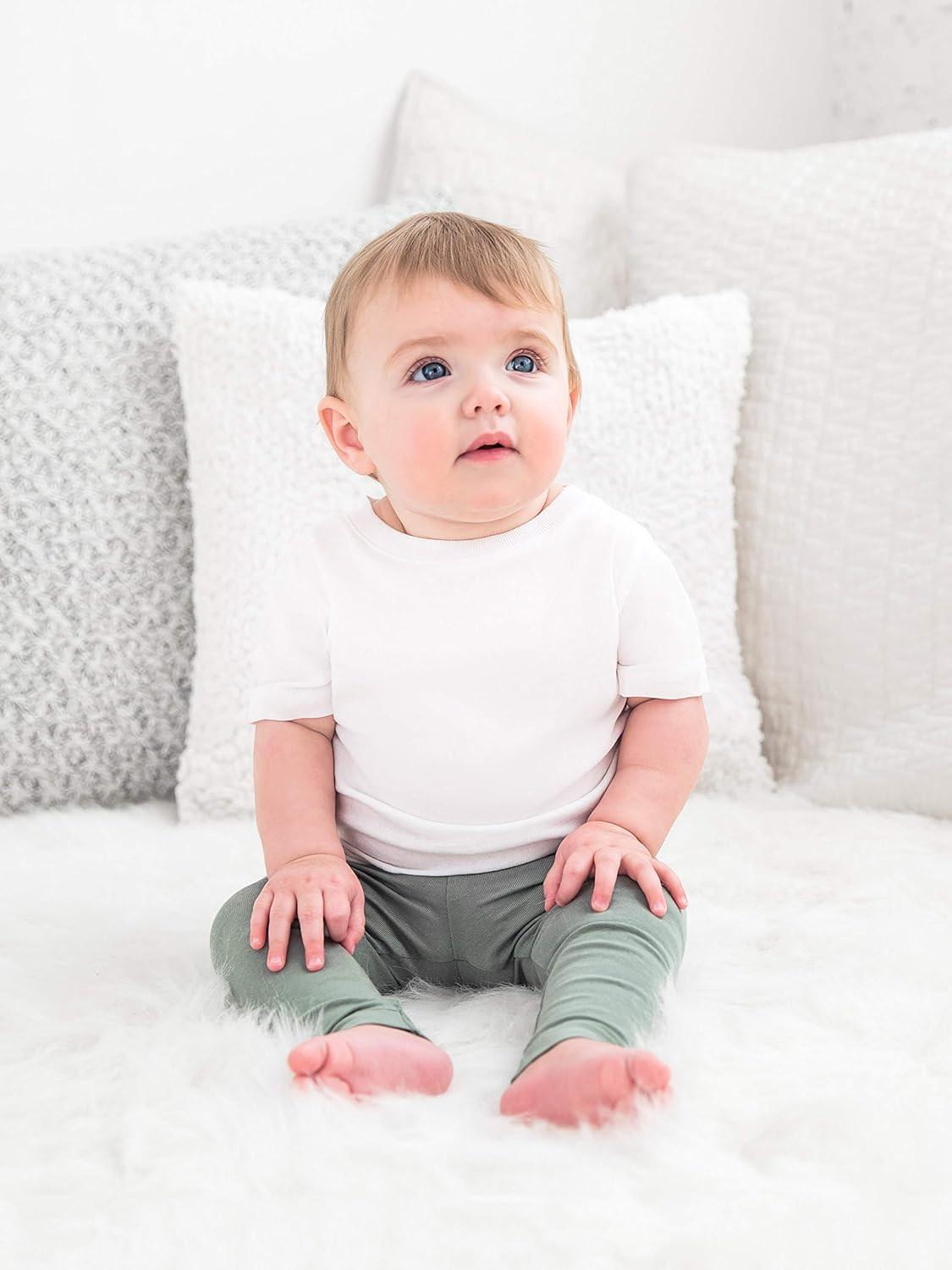 Colored Organics - Organic Cotton Toddler Short Sleeve Shirts - Baby Toddler and Kids Tops - Girls and Boys Tees