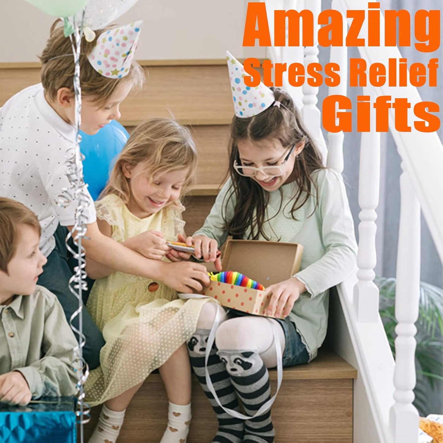 IFiwin Fidget Slug, Sensory Slug Fidget Toys for Autistic Kids & Adults, Autism Sensory Toys, Stress Toys, Toddler Toys, Stress Relief Party Favors Toy Birthday Gifts for Adults & Kids Ages 3+