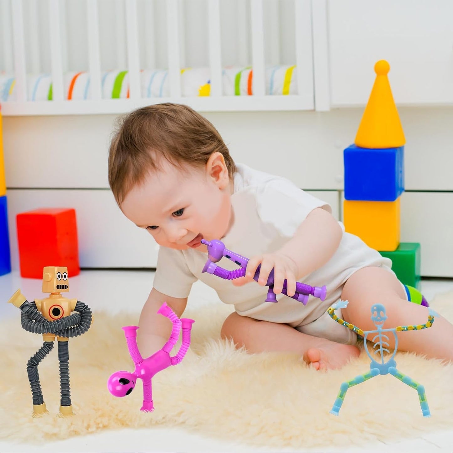 Fidget Toy Pack,12PCS Party Favors Gifts for Kids, Adults & Autistics Stress Relief Autism Sensory