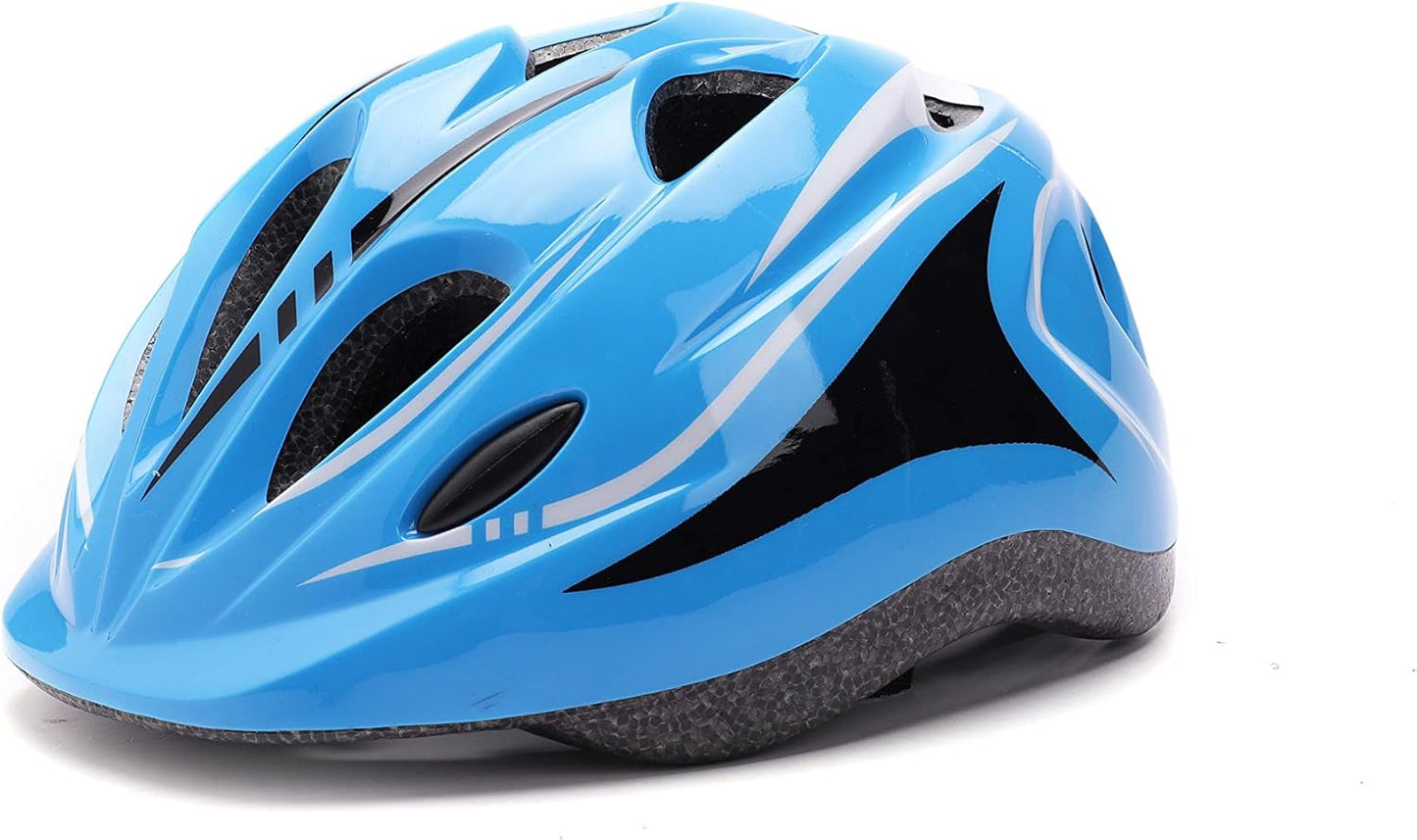 Kids Helmet Knee Elbow Pads Wrist Guard Sport Protective Gear Adjustable Scooter Skateboard Roller Bike Skate Cycling Safety Set for Boy Girl 4-12 Years