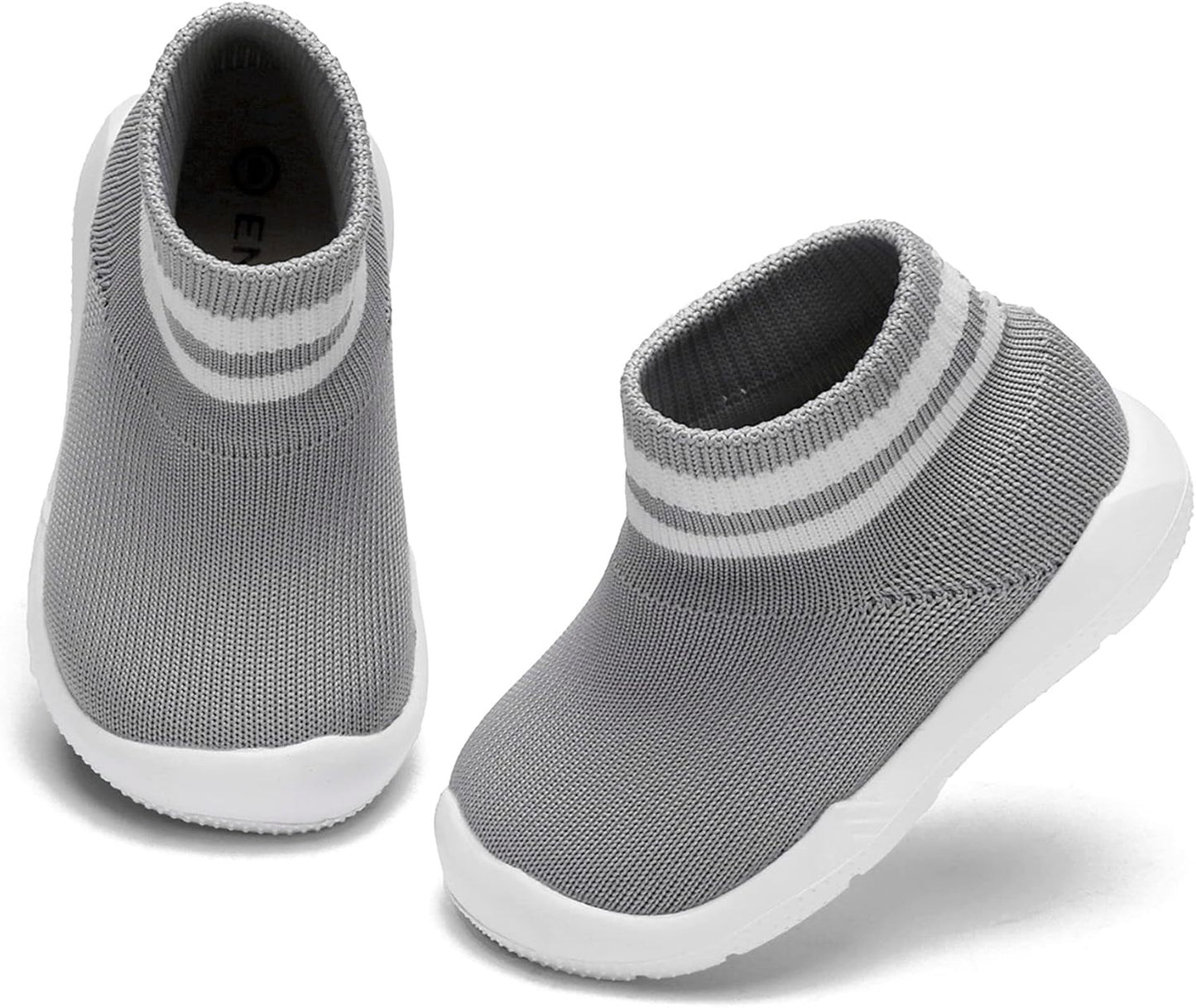 Engtoy Baby Shoes & Socks - Non-Slip Breathable Slippers with Soft Rubber Sole - Baby Boys & Girls Slip On Sneakers