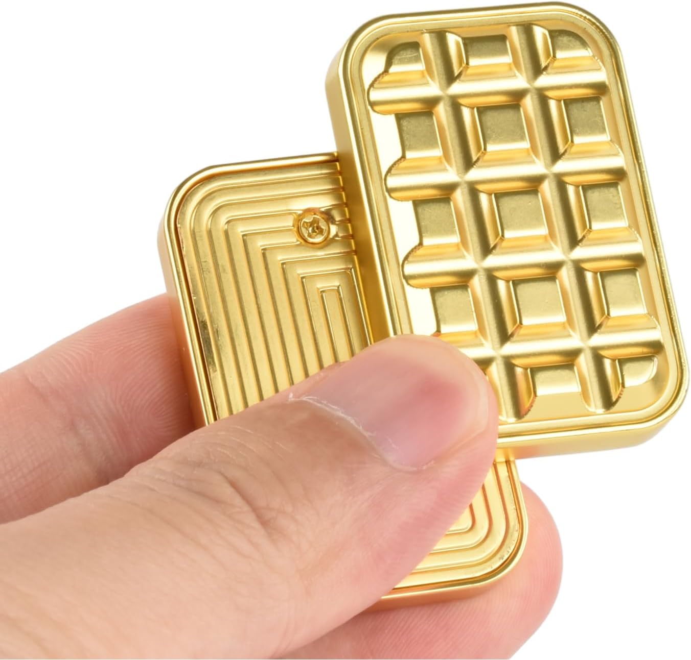 Fidget Toys Adults Magnetic Fidget Slider Magnet Fidget Toys EDC Metal Fidget Slider Haptic Slider EDC Fidget ADHD Anxiety Stress Relief Toy Adults Fidget Toys Adults Anxiety Metal Fidget Toys-Gold