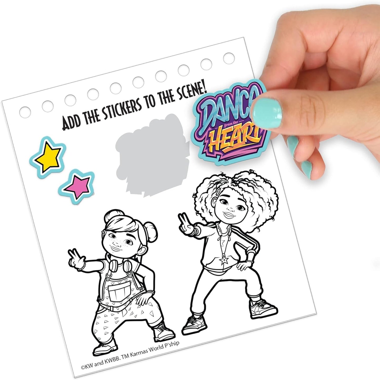 Tara Toys Poppin Purse Activity Set: Karma's World - Popping Sensory Fun, Engaging Fidget Popping Experience for Kids - Pop It Toy for Imaginative Play & Stress Relief, Ages 6 and Up, Multicolor