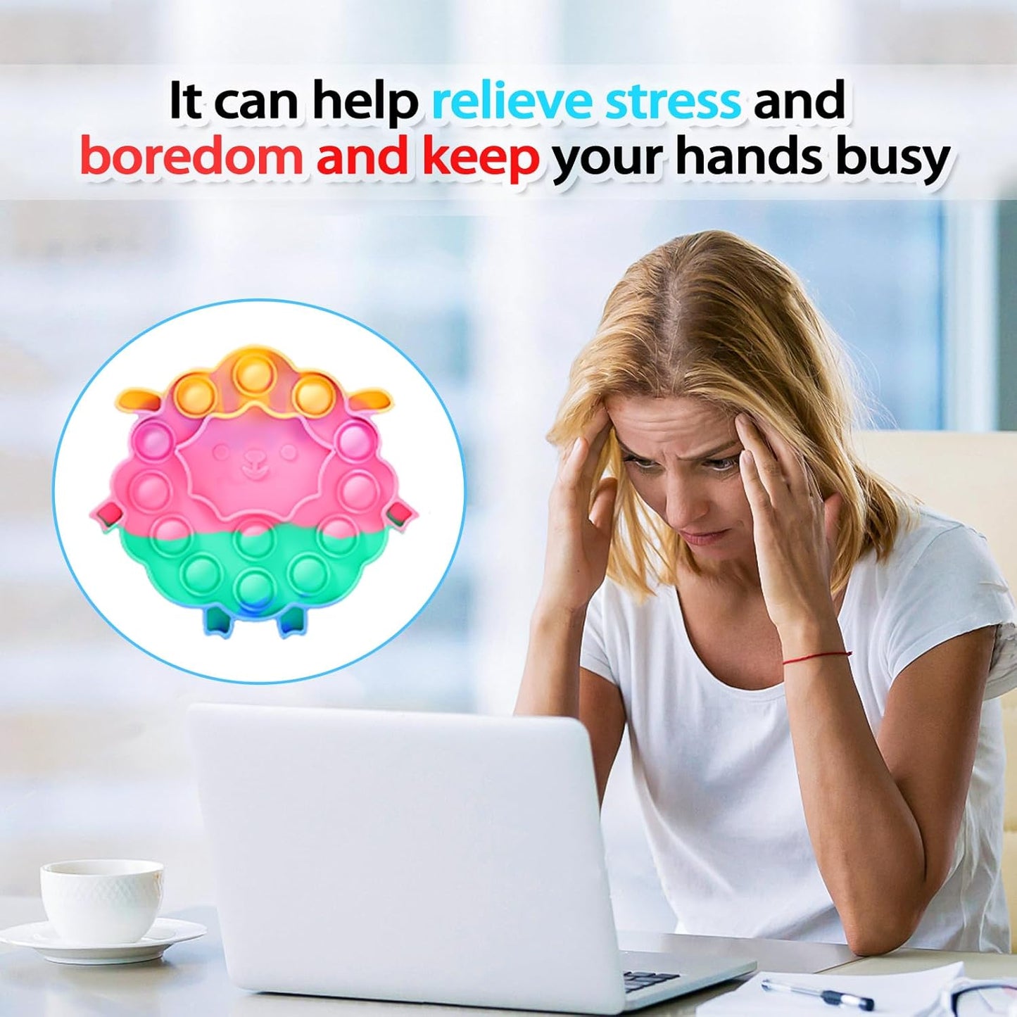 25PCS Party Favors for Kids, Fidget Toys Bulk Its Birthday Party Favors for Kids Toddlers Adult, Classroom Prizes, Goodie Bag Stuffers,Treasure Chest Box,Cute Animal Push Bubble Pops Bulk Sensory Toys