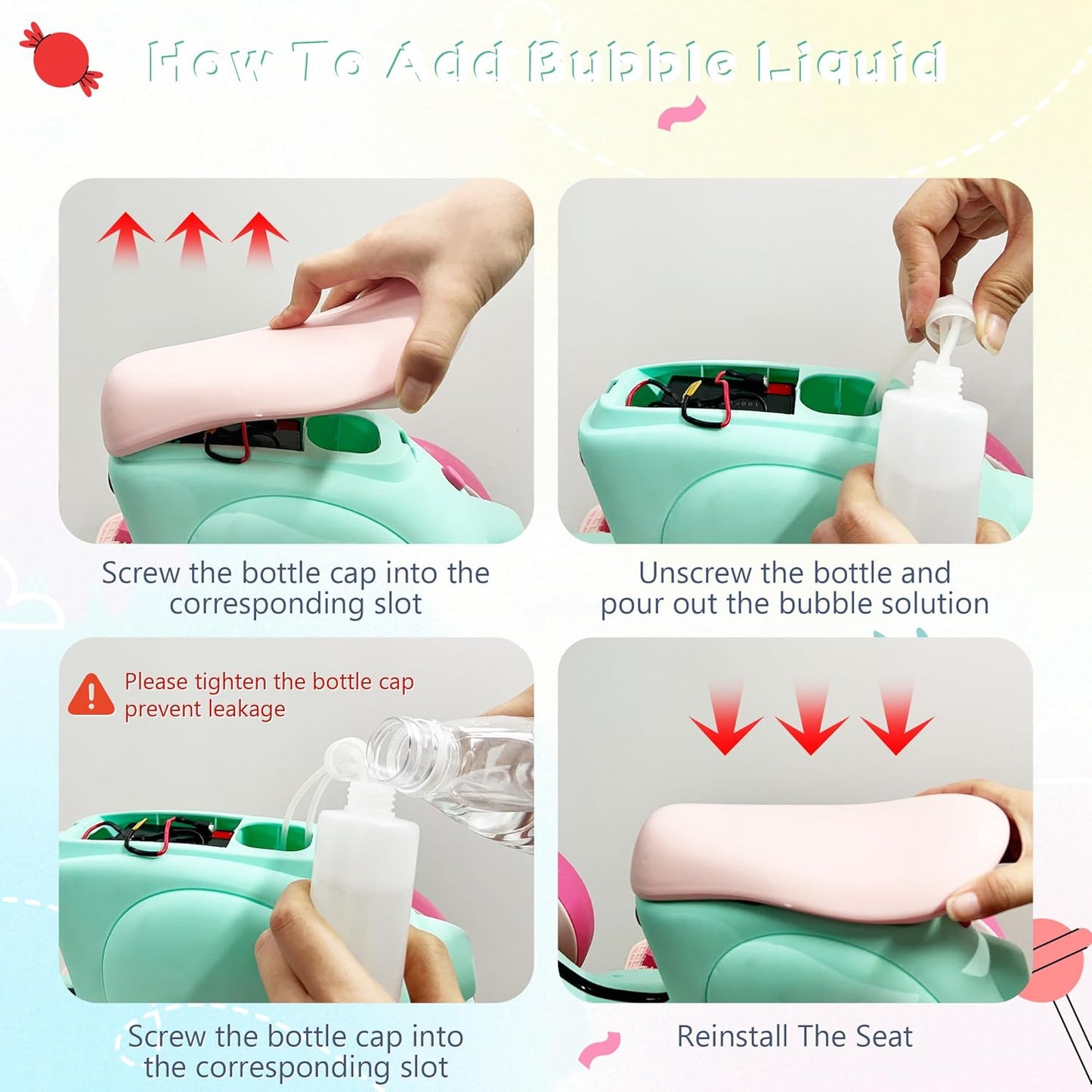 6V Electric Baby Balance Bike for 1 Year Old Boys Girls Ride on Toys 12-48 Months Toddler Balance Bike, 4 Wheels Kids First Bike with Remote Control First Birthday Gifts- Green&Red