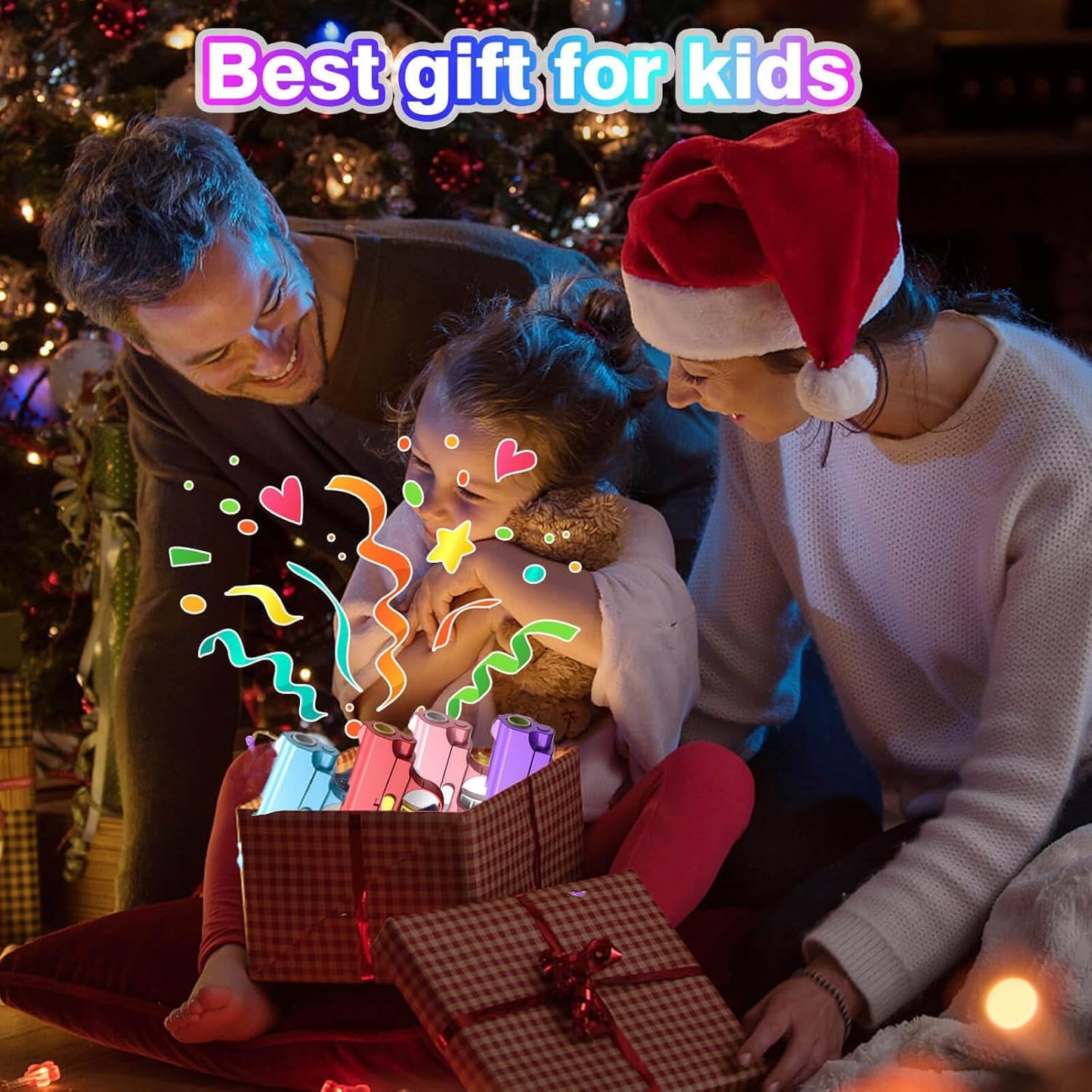 Fidget Toys Pistol, 3D Gravity Mini 1911 Fidget Pistol Toys,Fidget Sensory Toys,Stress Relief for Adults, Suitable for Relieving ADHD, Anxiety, Best Gift for Adults and Kids(4PCS)