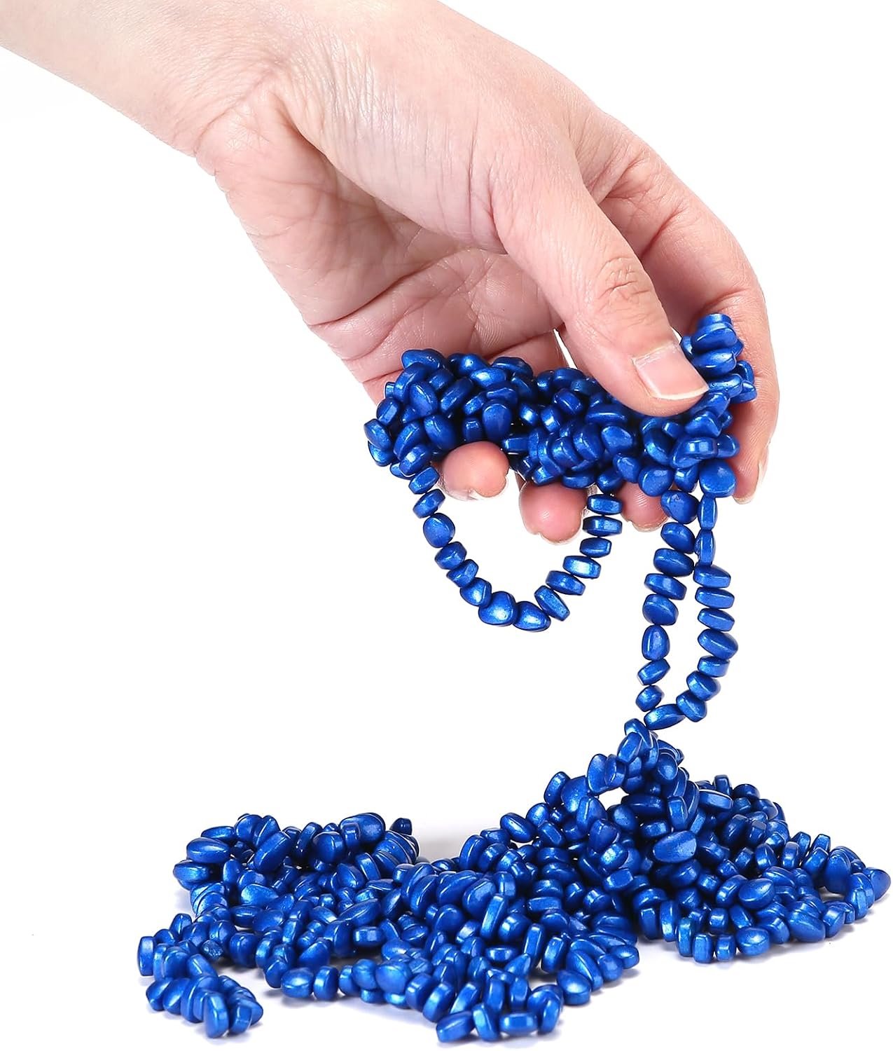 550pcs Blue Magnet Balls Desk Toys for Adults, Ferrite Crags Magnetic Putty Desk Fidget Toys for Office