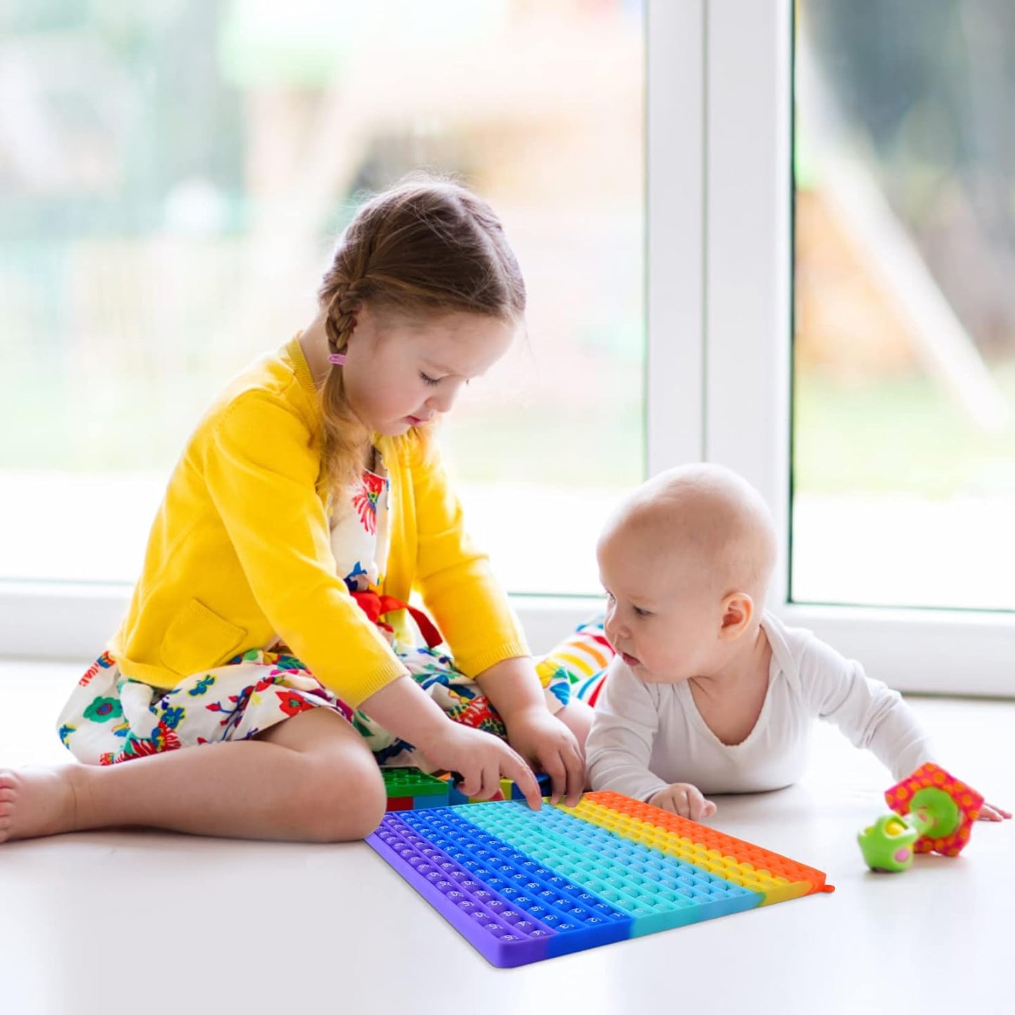 Multiplication Table P00P Rainbow Math Multiplication Table Game Toy Push P0PP Restless Toy Bubble Restless Game for Learning Math Multiplication Calculation Operations [15x15 Multiplication Table]