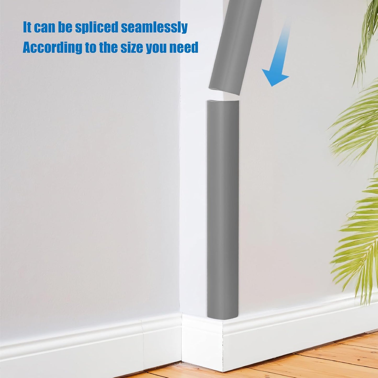 Wall Corner Edge Protector 4 Pack,1.57x1.57x23.62x0.28 inch Soft Baby Proof Corner Guards for Sharp Edges, Self-Adhesive Corner Protectors for Home, Kindergarten,Thickness-7mm(0.28 in)