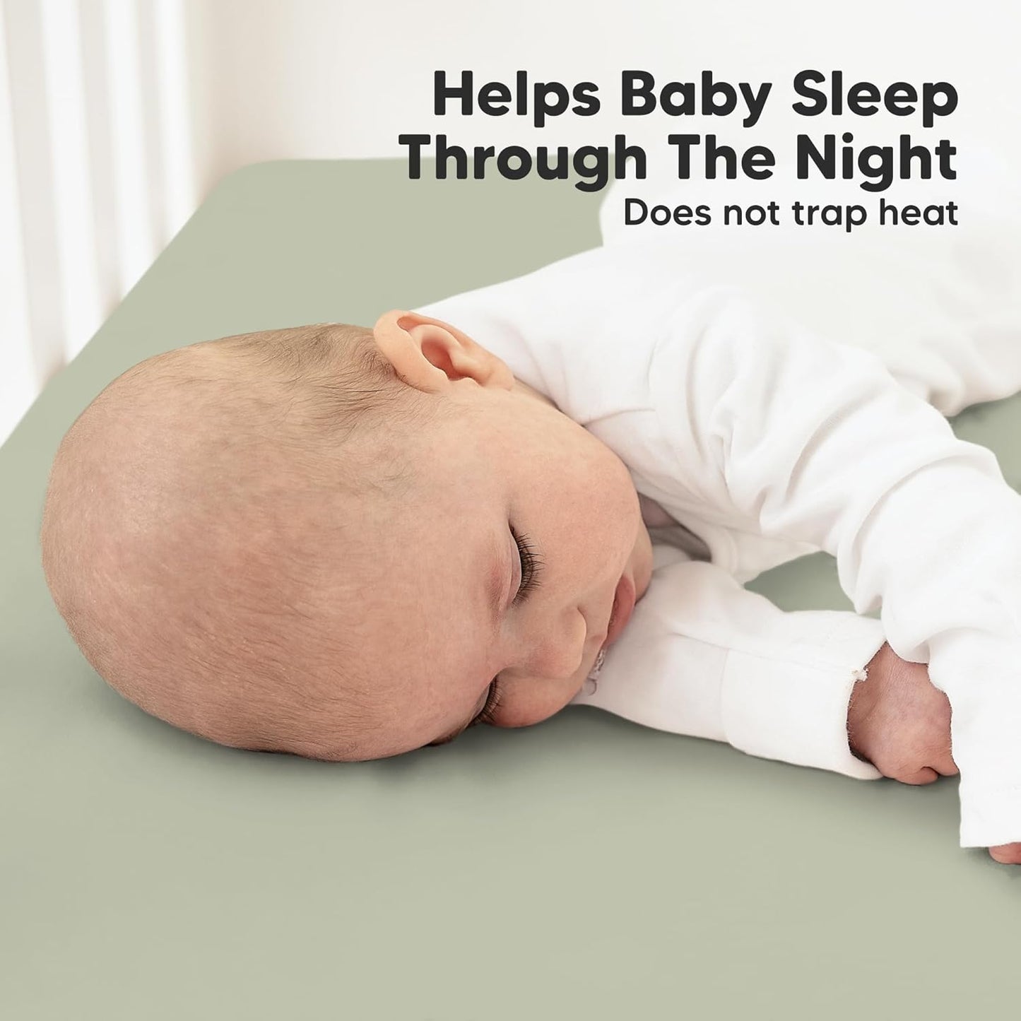 KeaBabies 2-Pack Organic Crib Sheets for Boys, Girls - 52x28 Fitted Crib Mattress Sheet Neutral, Breathable Jersey Cotton Cover for Baby Bed, Toddler Mattress, Soft & Cute Prints (Foxtrot)