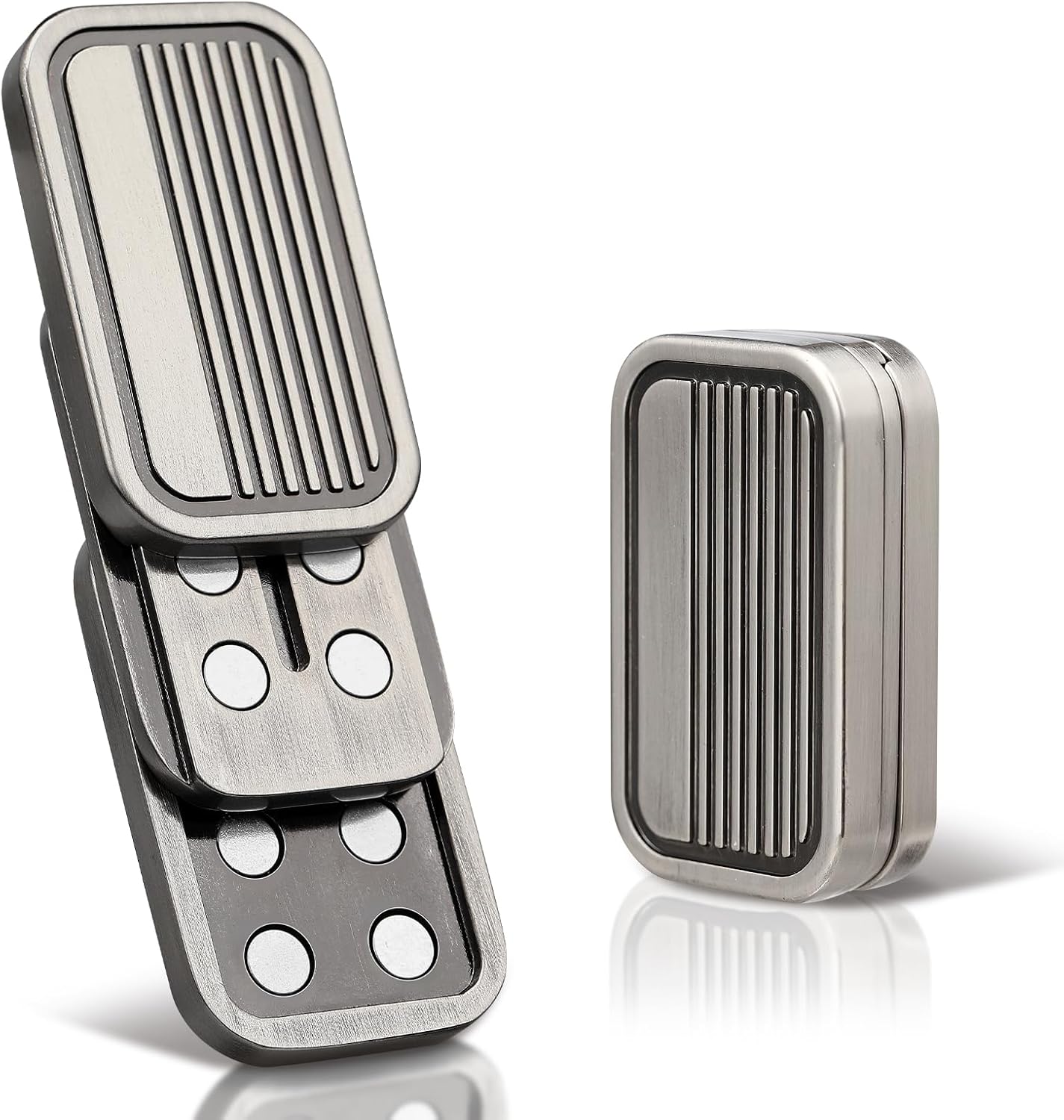 EDC Metal Fidget Slider Toys- Stress Relief EDC Fidget Slider Casual Metal Adult's Hand Toys Office Desk Toys Gifts Stress Toys for Adults