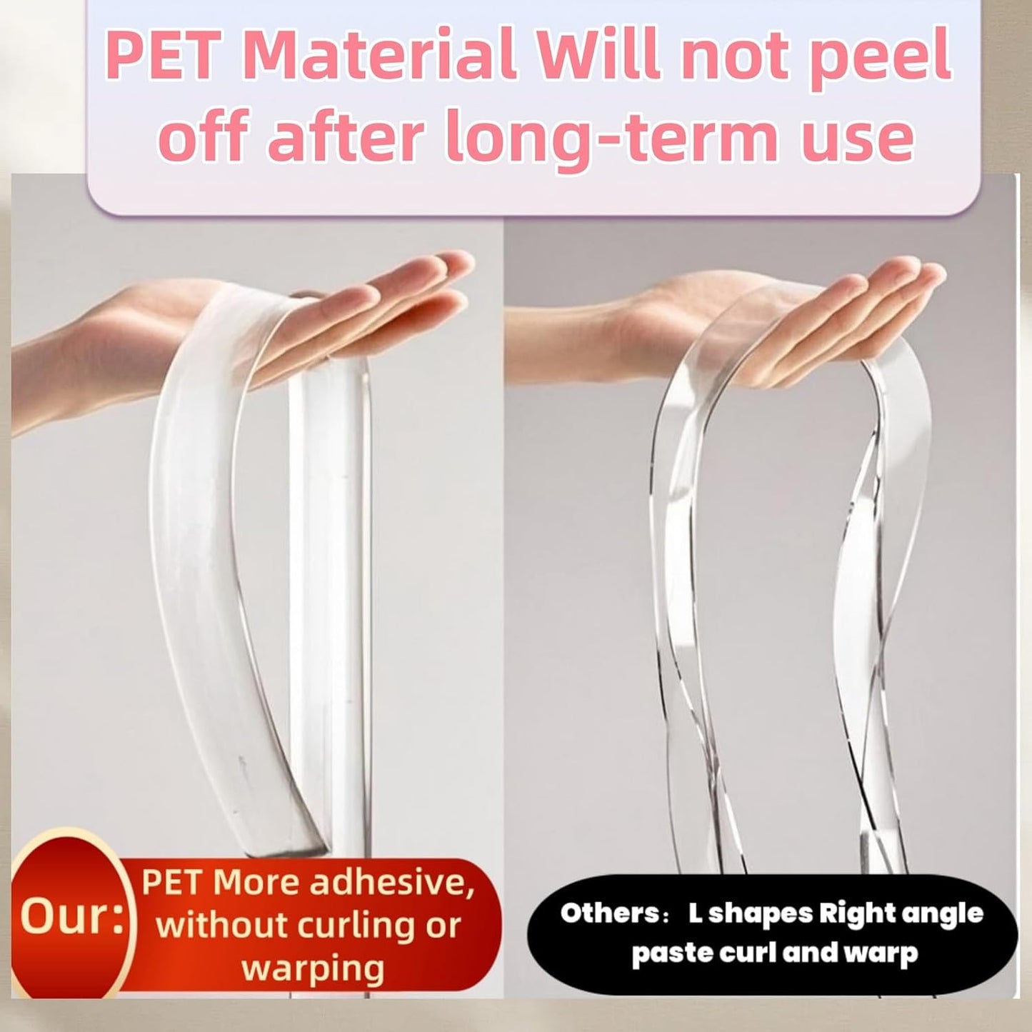 Clear Self Adhesive Edge,1.18in Width x118.2in Length,(3cmx3m) Self-Adhesive Table Edge Guard,Sharp Edge Wrap Cover Tape，Furniture Corner Protectors (thk: 2mm)