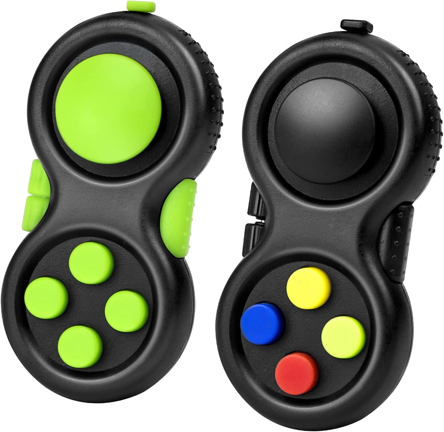 WTYCD Original Fidget Toy Game, Rubberized classical Controller Fidget Concentration Toy with 8-Fidget Functions and Lanyard - Excellent for Relieving Stress and Anxiety