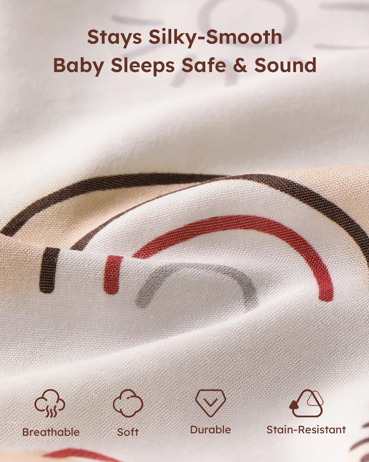 Yoofoss Baby Pack and Play Sheets 2 Pack for Boys and Girls - 38x26 Mini Crib Sheets Fitted Neutral Compatible with Graco Pack n Play Mattress,Ultra Soft Breathable Microfiber Animal World