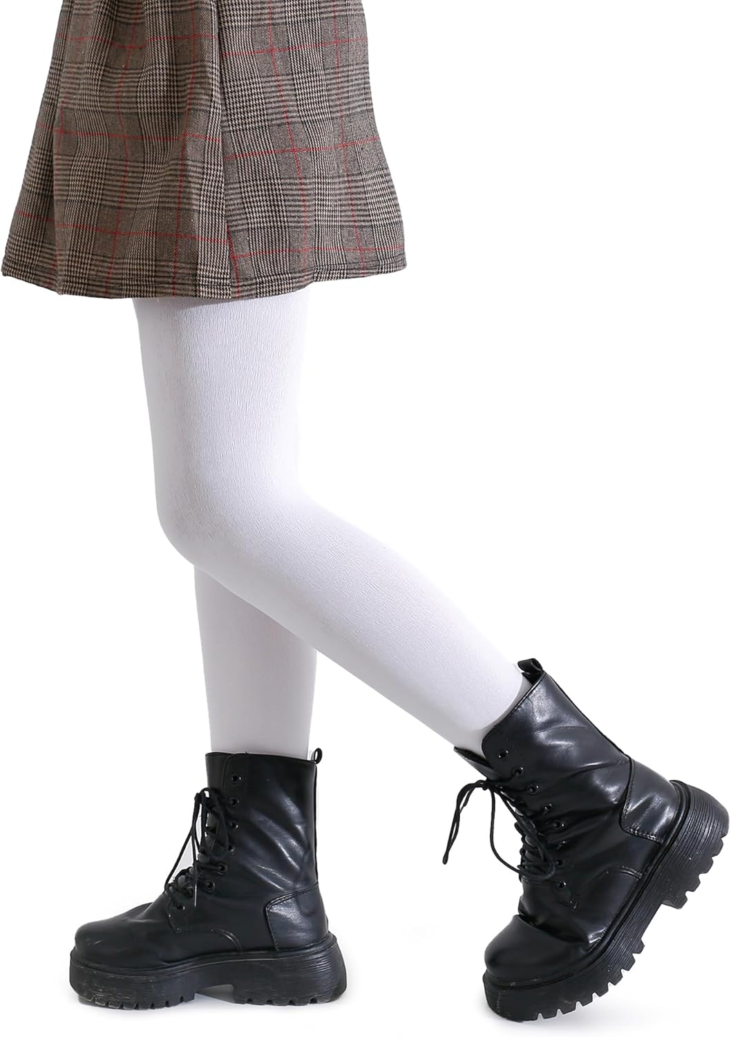 Pareberry Girl's Winter Fleece Lined Thick Microfiber Soft Tights for Kids Age 3-14