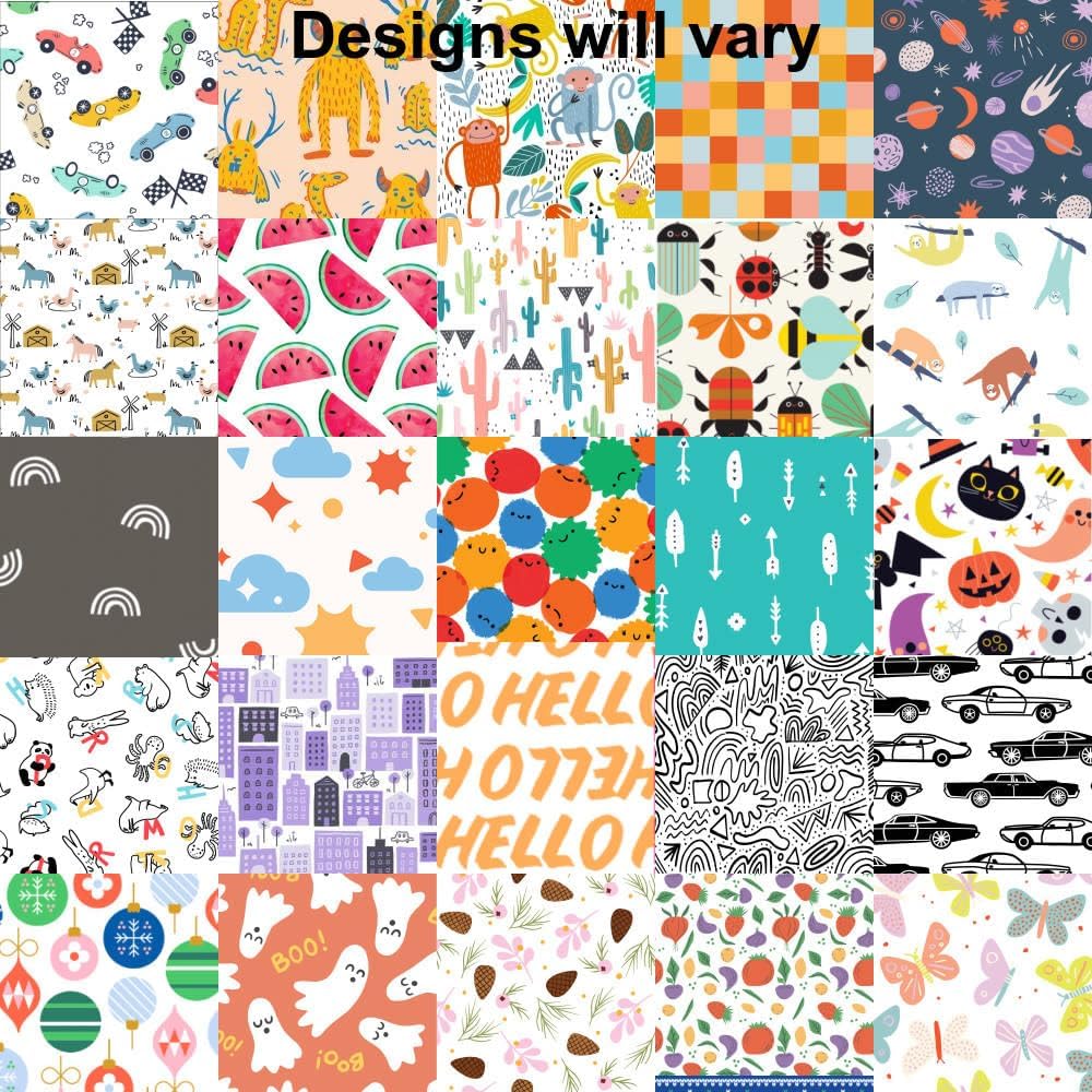 Hello Bello Premium Diapers, Size 3 (14-24 lbs) Surprise Pack for Boys - 100 Count (Pack of 1), Hypoallergenic with Soft, Cloth-Like Feel - Assorted Boy & Gender Neutral Patterns