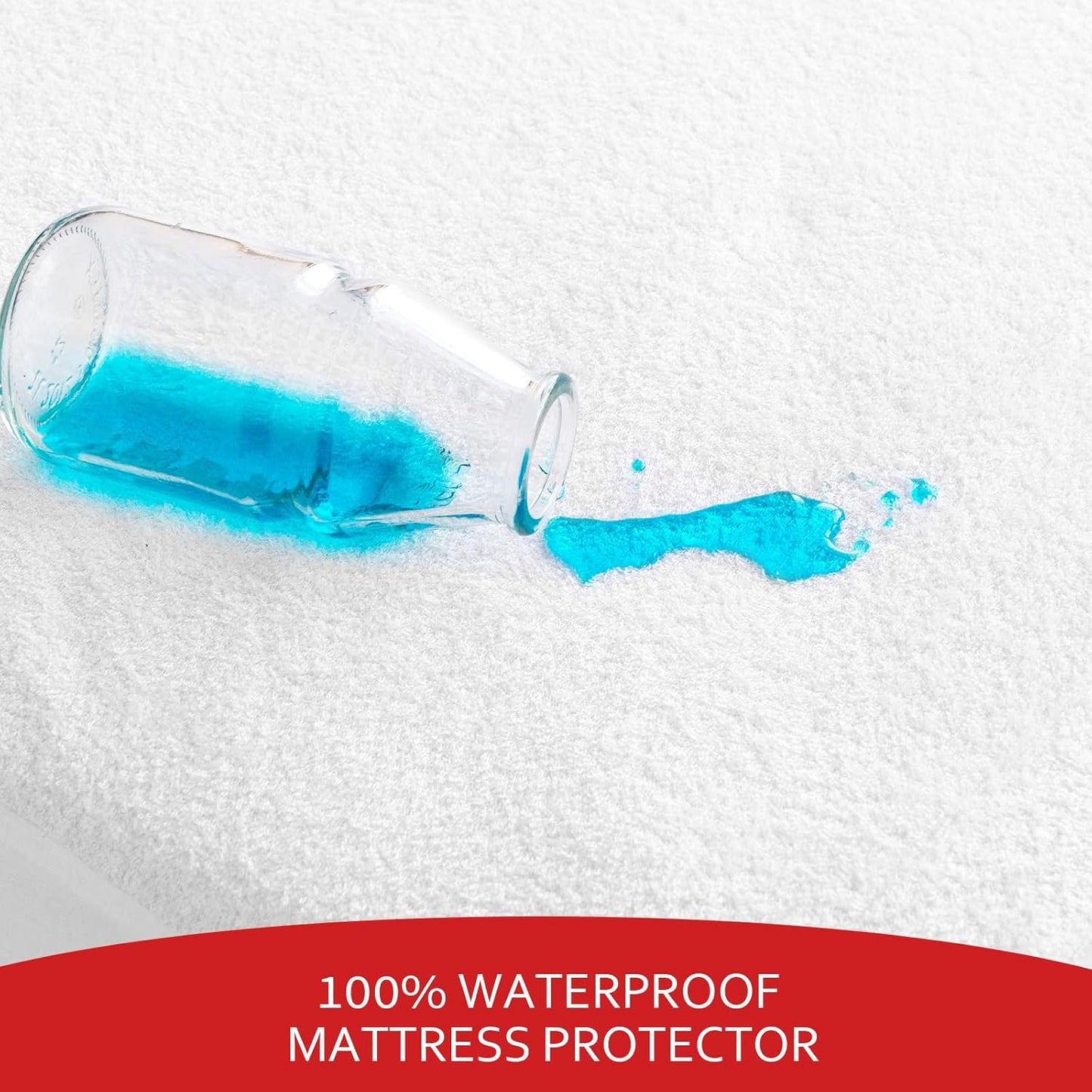 Pack and Play Sheets & Waterproof Terry Pack N Play Mattress Protector Pad Cover 4 Pack, Viscose Terry Pack N Play Sheets Set, Grey & White