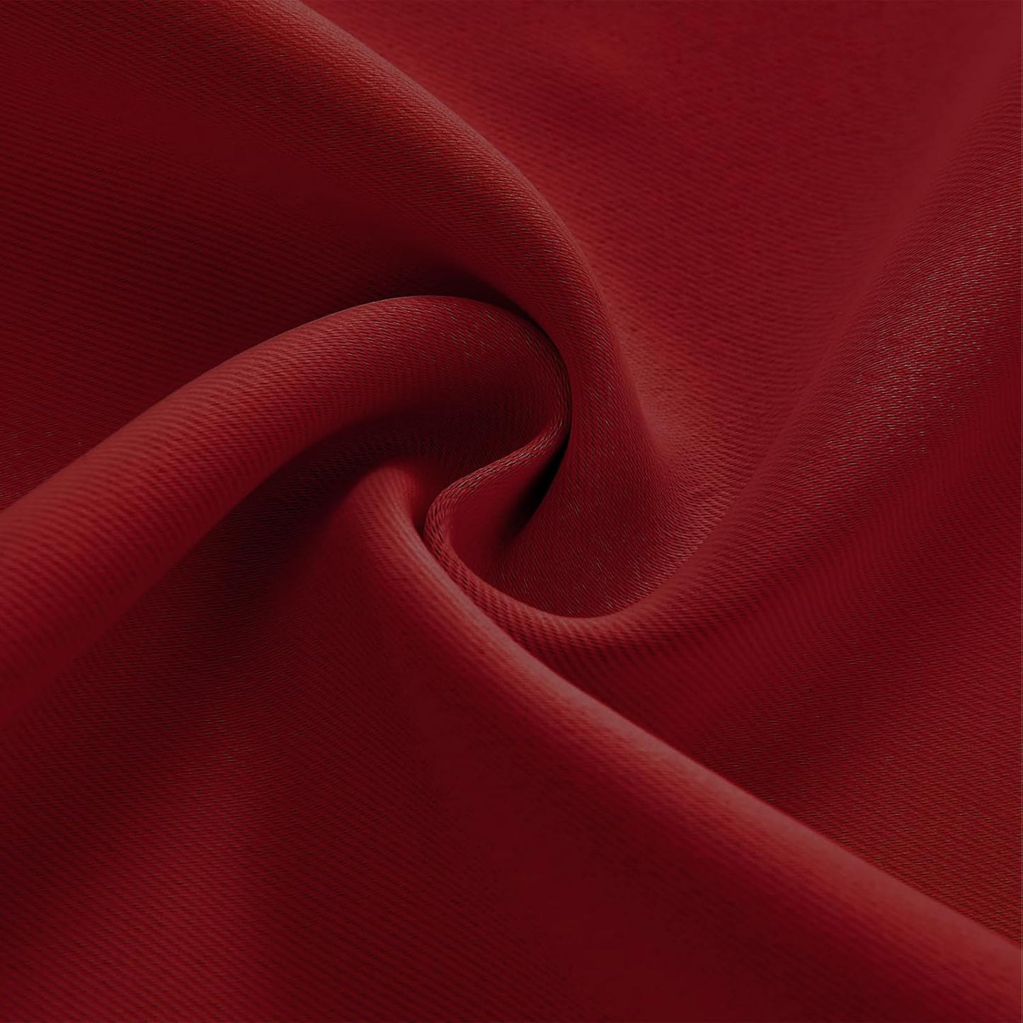 Joydeco Custom Blackout Curtains for Bedroom, 1 Panel Room Darkening Curtains & Drapes for Living Room Window Rod Pocket Back Tab (Custom Size,Burgundy Red)