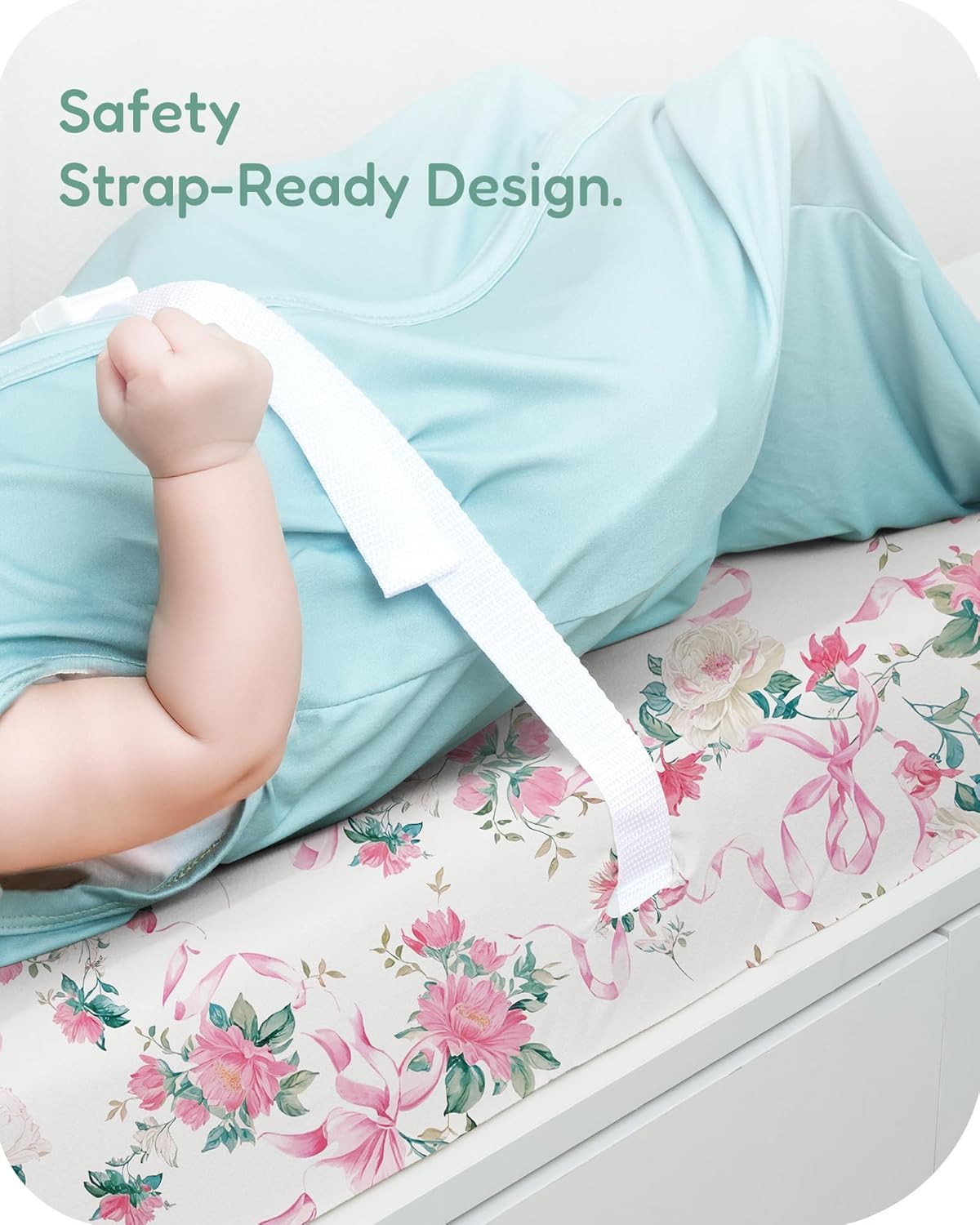 Extra Stretchy Changing Pad Cover, Ultra Soft Premium Jersey Knit Changing Pad Sheets, Unisex for Boys Girls, Fits All Standard Changing Tables/Dresser Tops - 2 Pack