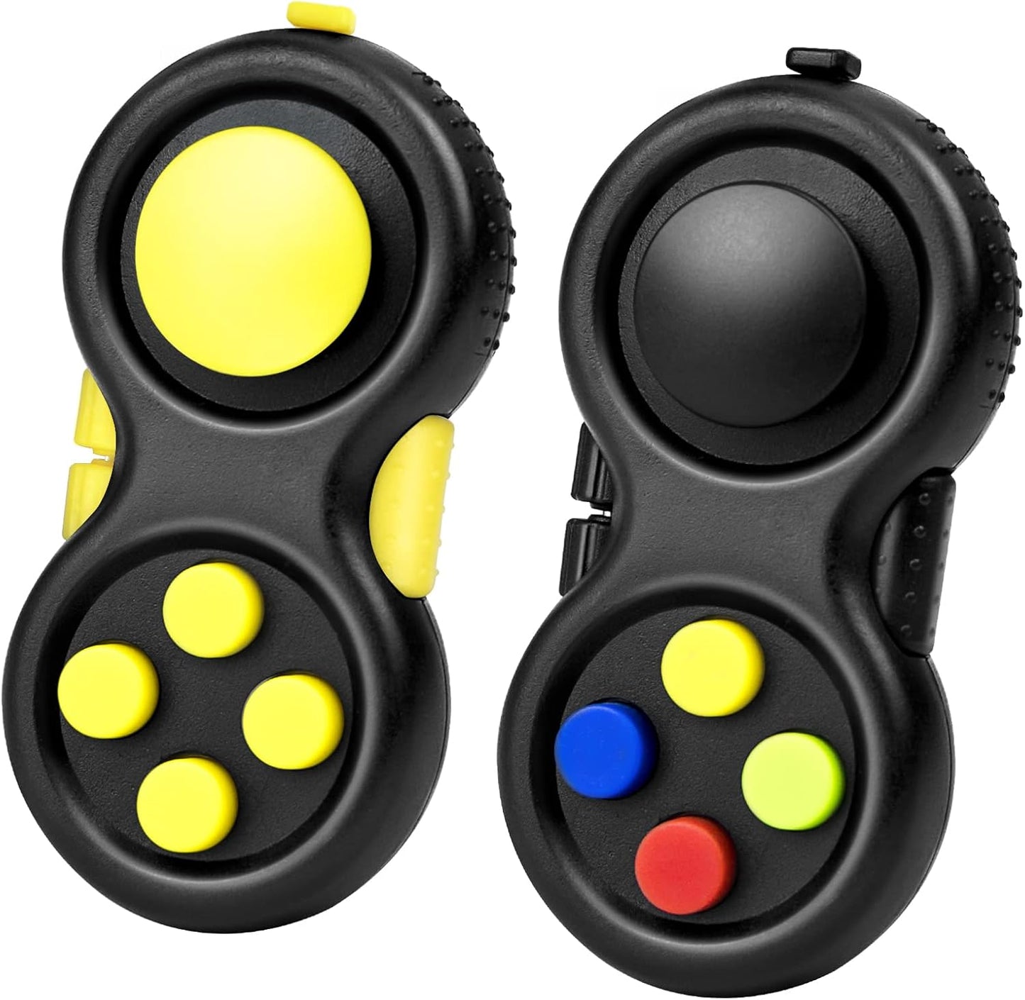 WTYCD Original Fidget Toy Game, Rubberized classical Controller Fidget Concentration Toy with 8-Fidget Functions and Lanyard - Excellent for Relieving Stress and Anxiety